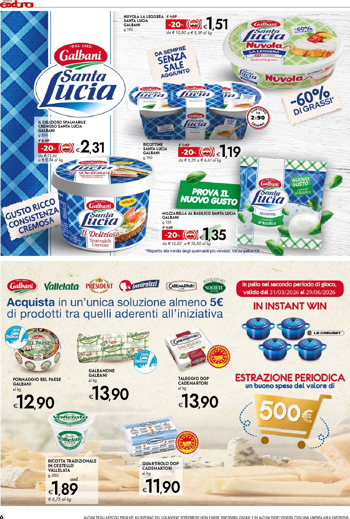 bennet - Volantino attuale di Bennet - Offerte extra valido dal giovedì 28/05/2026 al mercoledì 10/06/2026 - page: 6