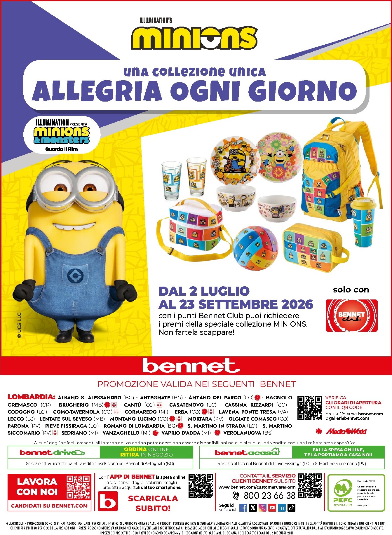 bennet - Volantino attuale di Bennet - Sottocosto valido dal giovedì 04/06/2026 al mercoledì 17/06/2026 - page: 40