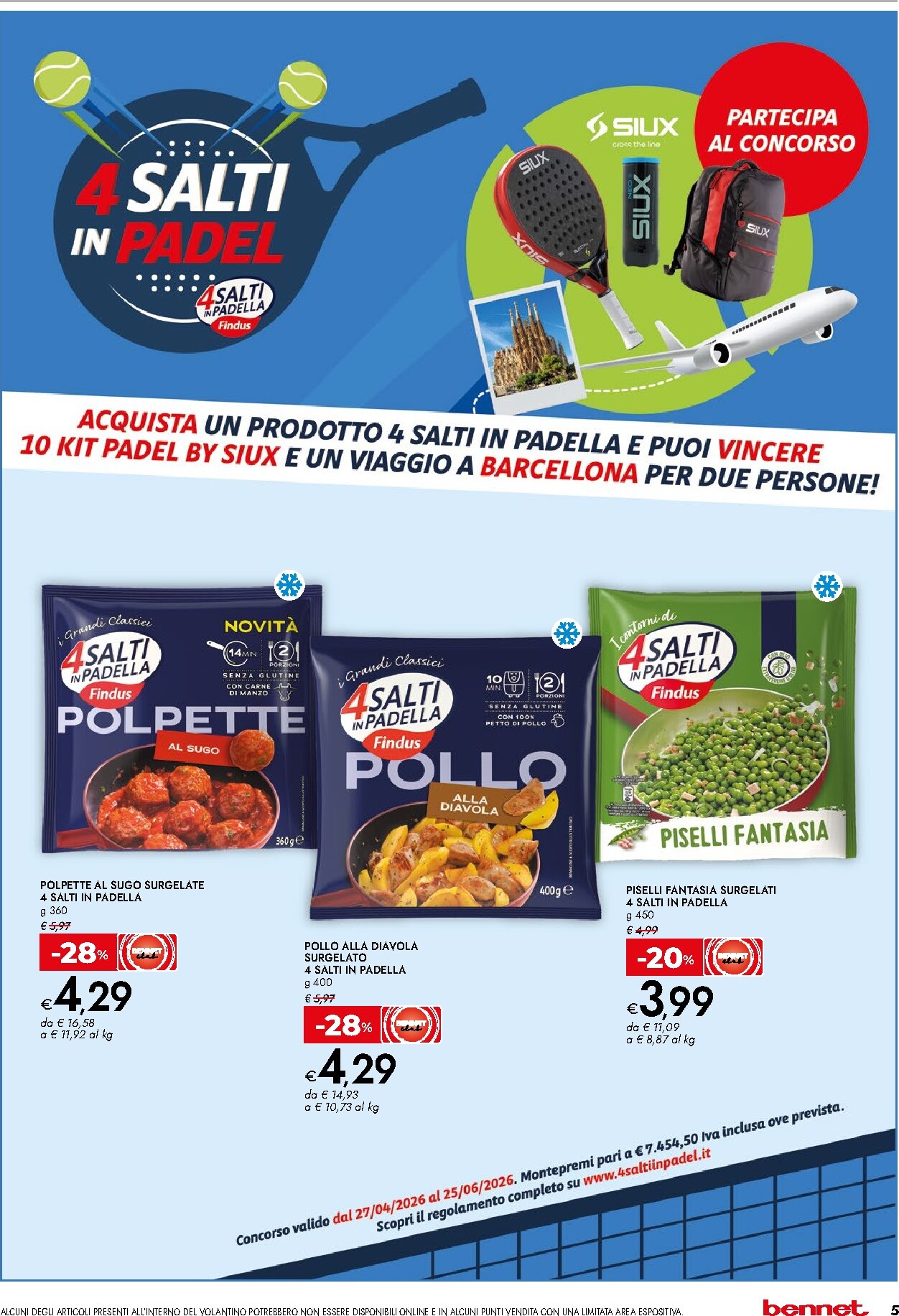 bennet - Volantino attuale di Bennet - Offerte extra valido dal giovedì 11/06/2026 al domenica 21/06/2026 - page: 5