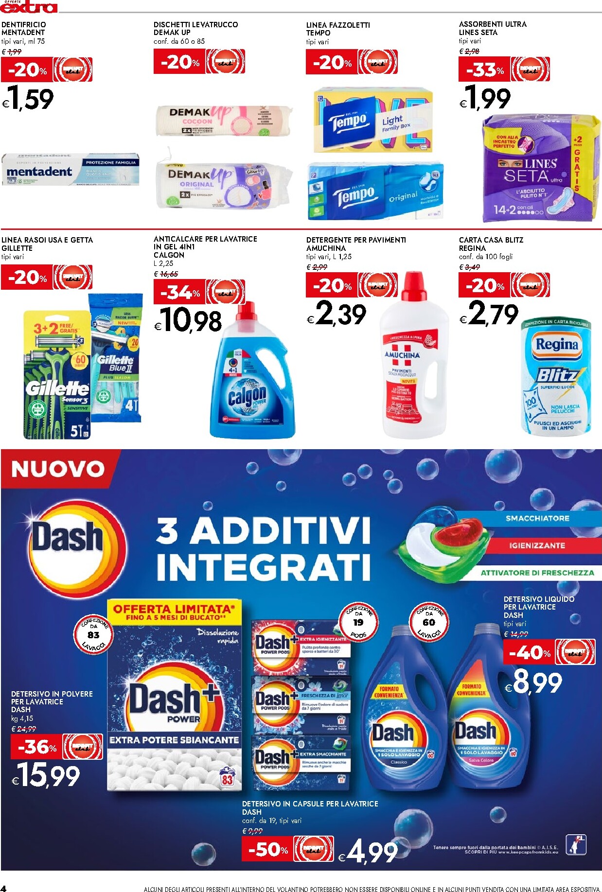 bennet - Volantino attuale di Bennet - Offerte extra valido dal giovedì 20/08/2026 al mercoledì 02/09/2026 - page: 4