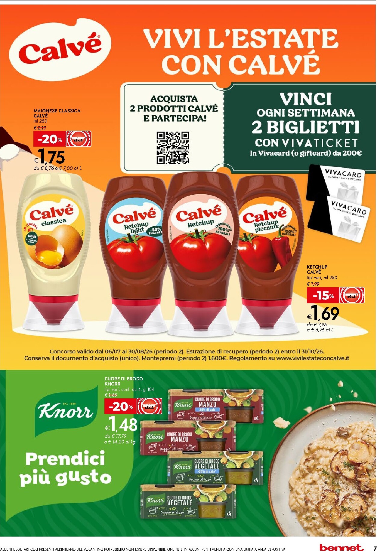 bennet - Volantino attuale di Bennet - Offerte extra valido dal giovedì 20/08/2026 al mercoledì 02/09/2026 - page: 7