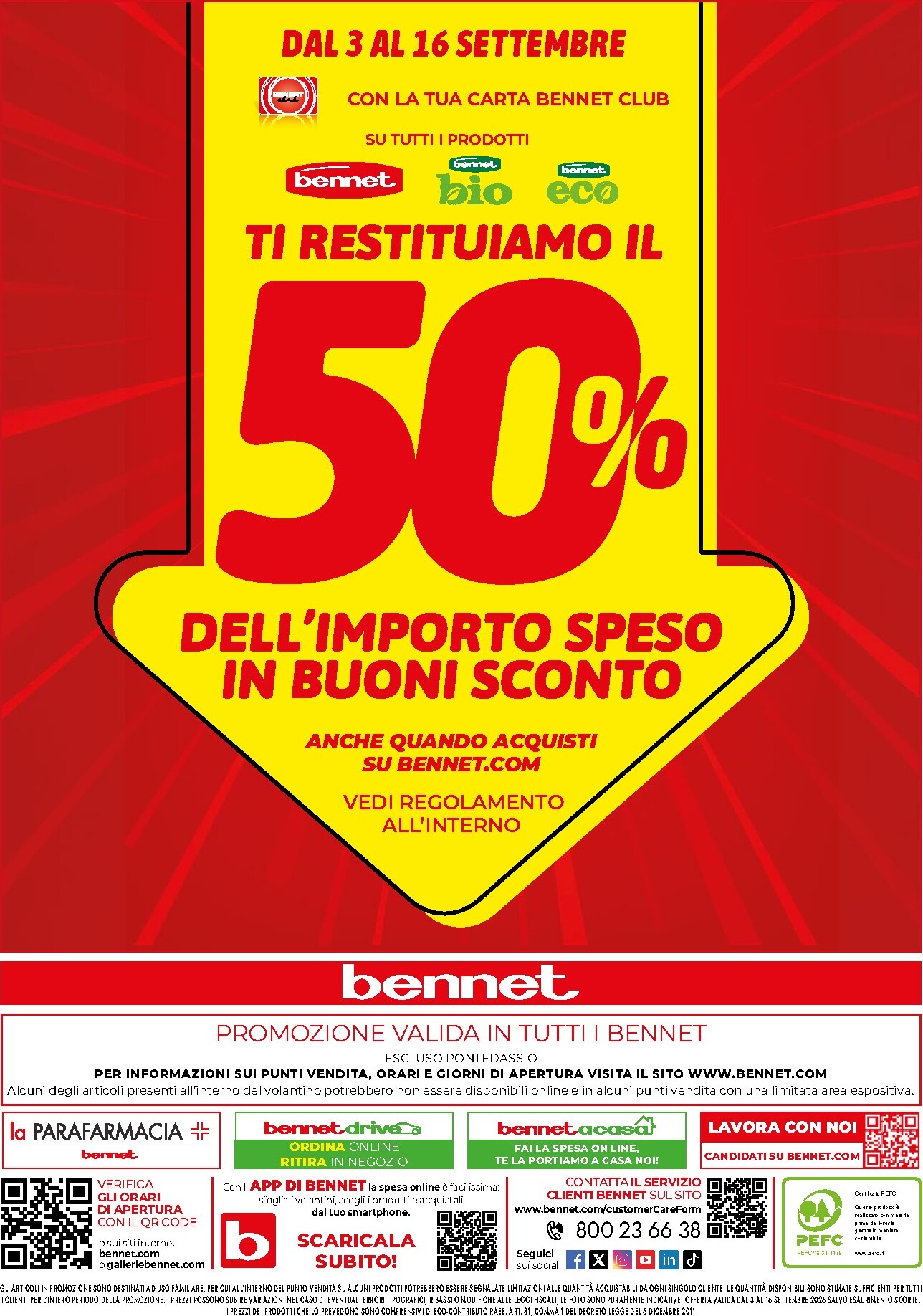 bennet - Volantino attuale di Bennet - Dolce Buongiorno valido dal giovedì 03/09/2026 al mercoledì 16/09/2026 - page: 36