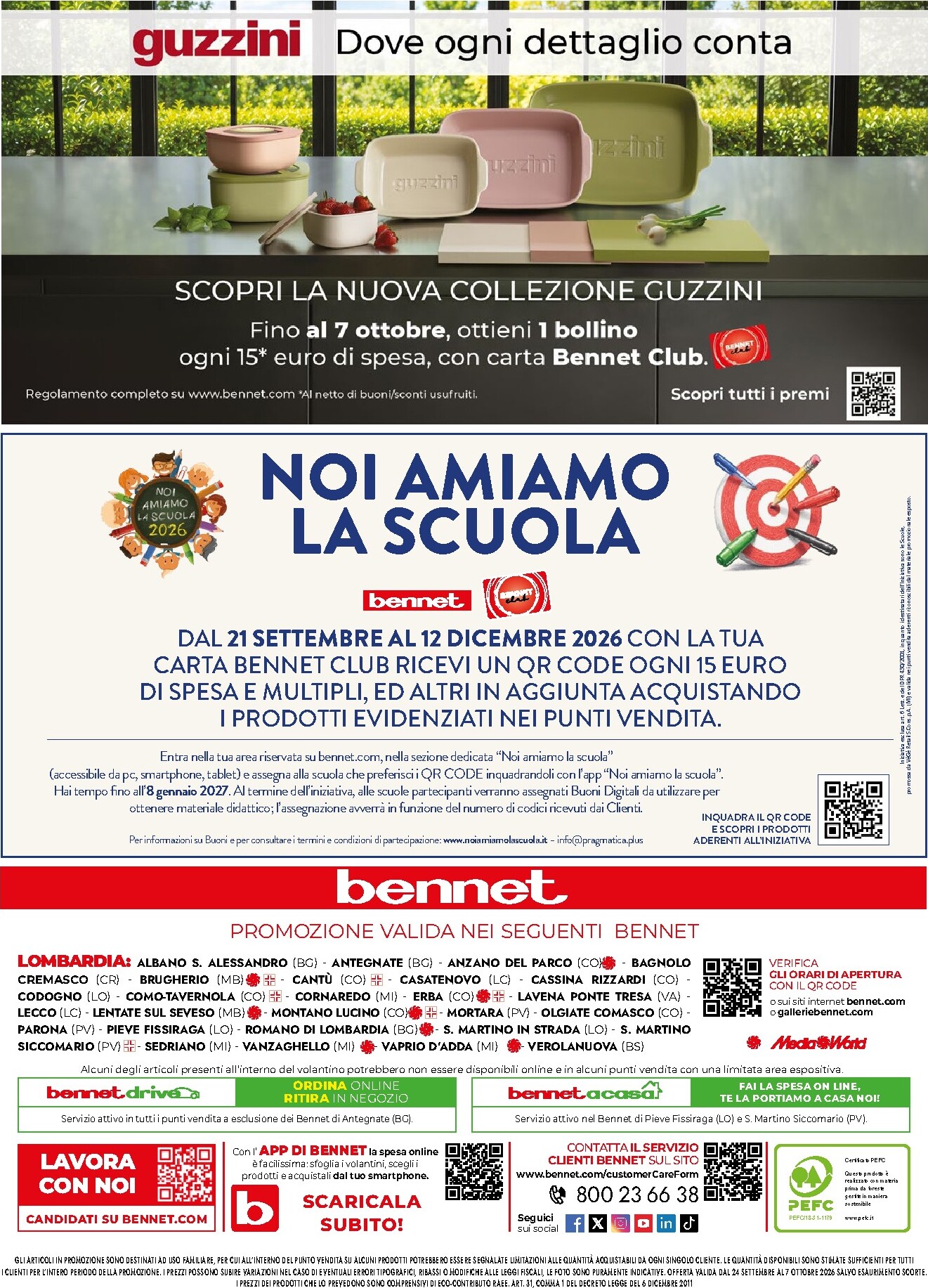 bennet - Volantino attuale di Bennet - Giorni Mai Visti valido dal giovedì 24/09/2026 al mercoledì 07/10/2026 - page: 48