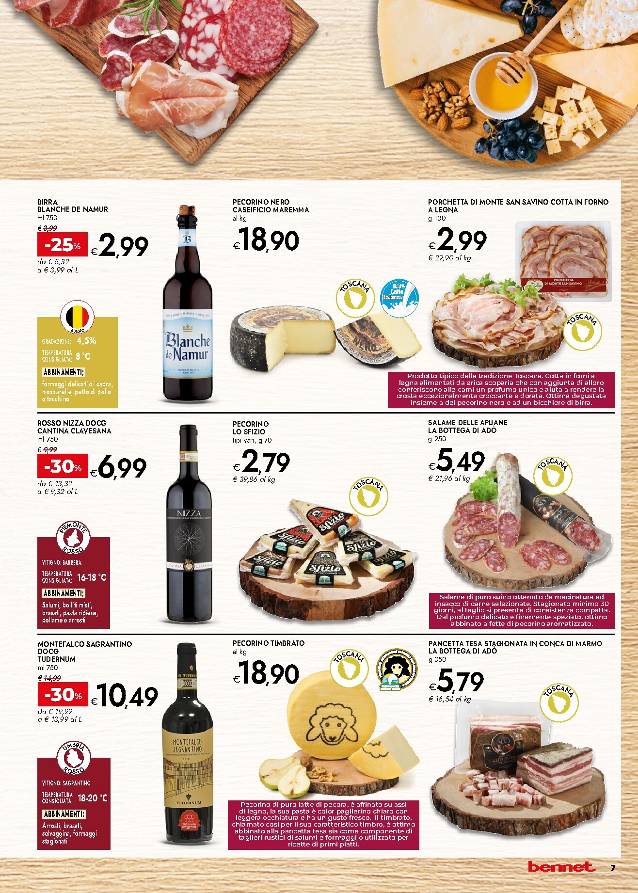 bennet - Volantino attuale di Bennet - Sapori d’Italia valido dal giovedì 15/10/2026 al mercoledì 28/10/2026 - page: 7