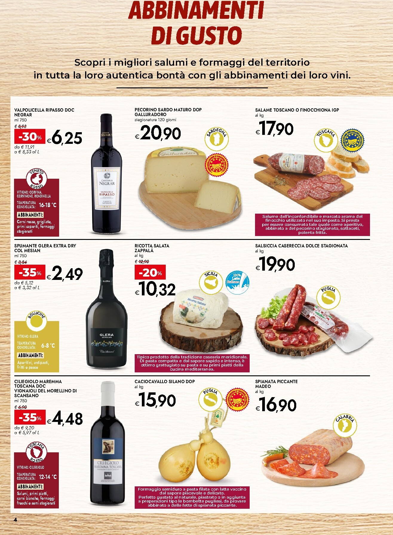 bennet - Volantino attuale di Bennet - Sapori d’Italia valido dal giovedì 15/10/2026 al mercoledì 28/10/2026 - page: 4