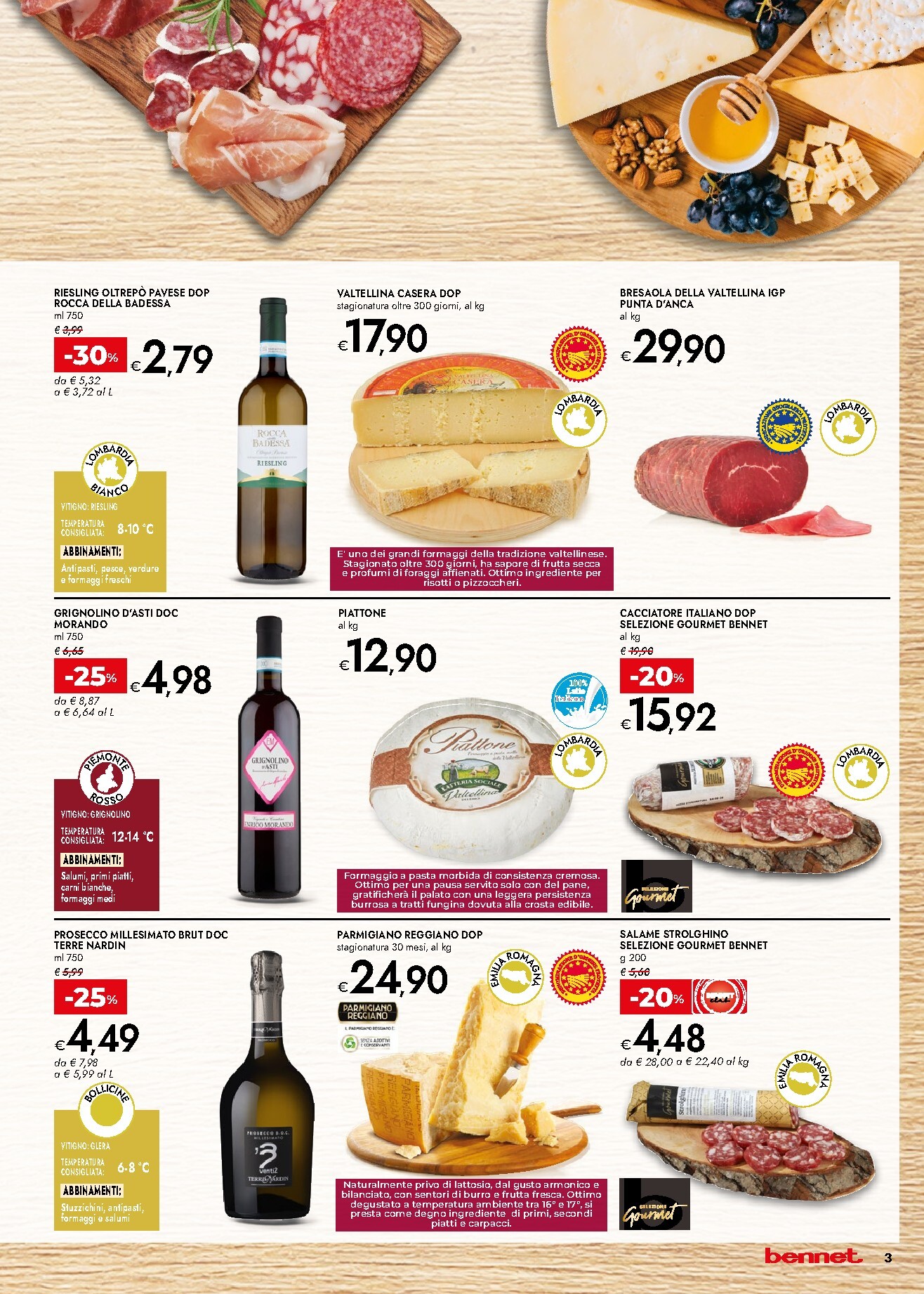 bennet - Volantino attuale di Bennet - Sapori d’Italia valido dal giovedì 15/10/2026 al mercoledì 28/10/2026 - page: 3