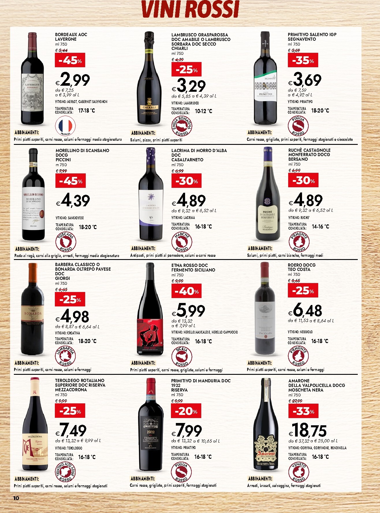 bennet - Volantino attuale di Bennet - Sapori d’Italia valido dal giovedì 15/10/2026 al mercoledì 28/10/2026 - page: 10