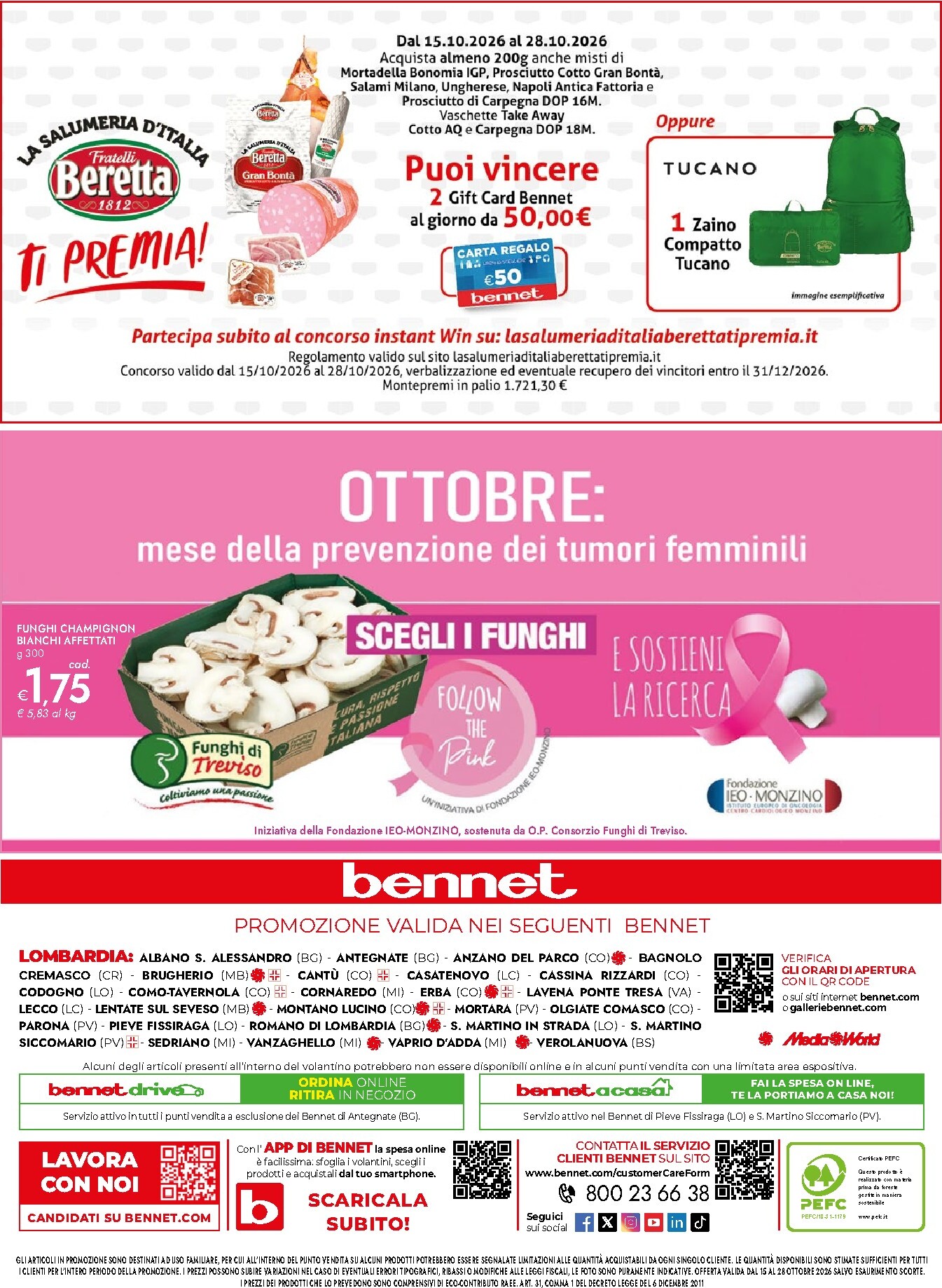 bennet - Volantino attuale di Bennet - Sapori d’Italia valido dal giovedì 15/10/2026 al mercoledì 28/10/2026 - page: 32