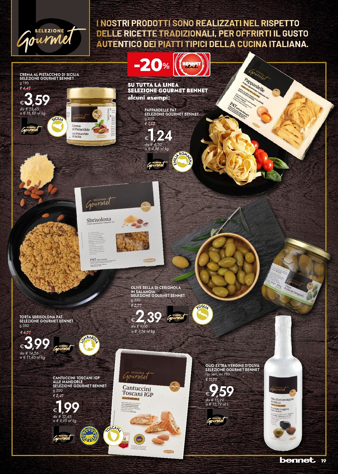 bennet - Volantino attuale di Bennet - Sapori d’Italia valido dal giovedì 15/10/2026 al mercoledì 28/10/2026 - page: 19