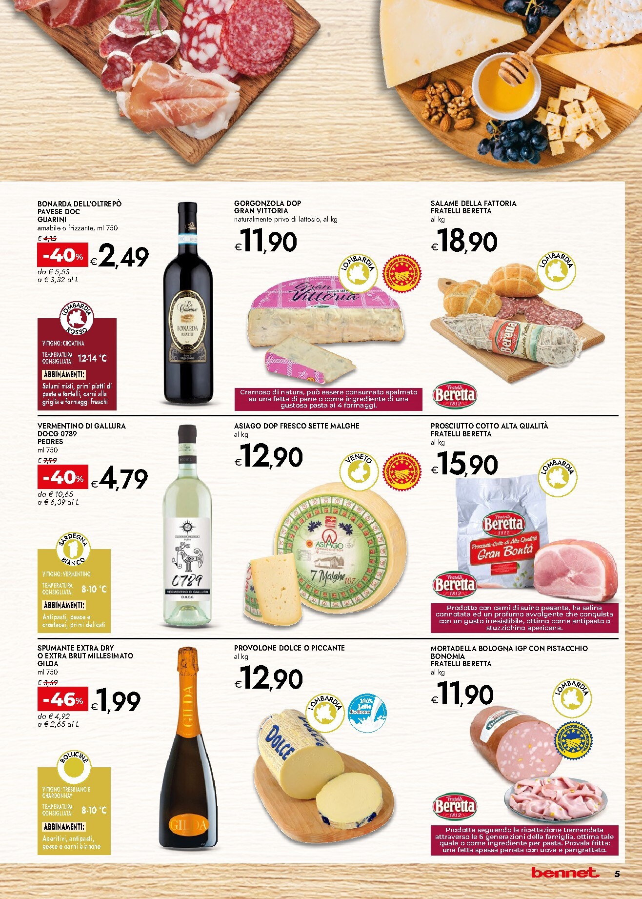 bennet - Volantino attuale di Bennet - Sapori d’Italia valido dal giovedì 15/10/2026 al mercoledì 28/10/2026 - page: 5