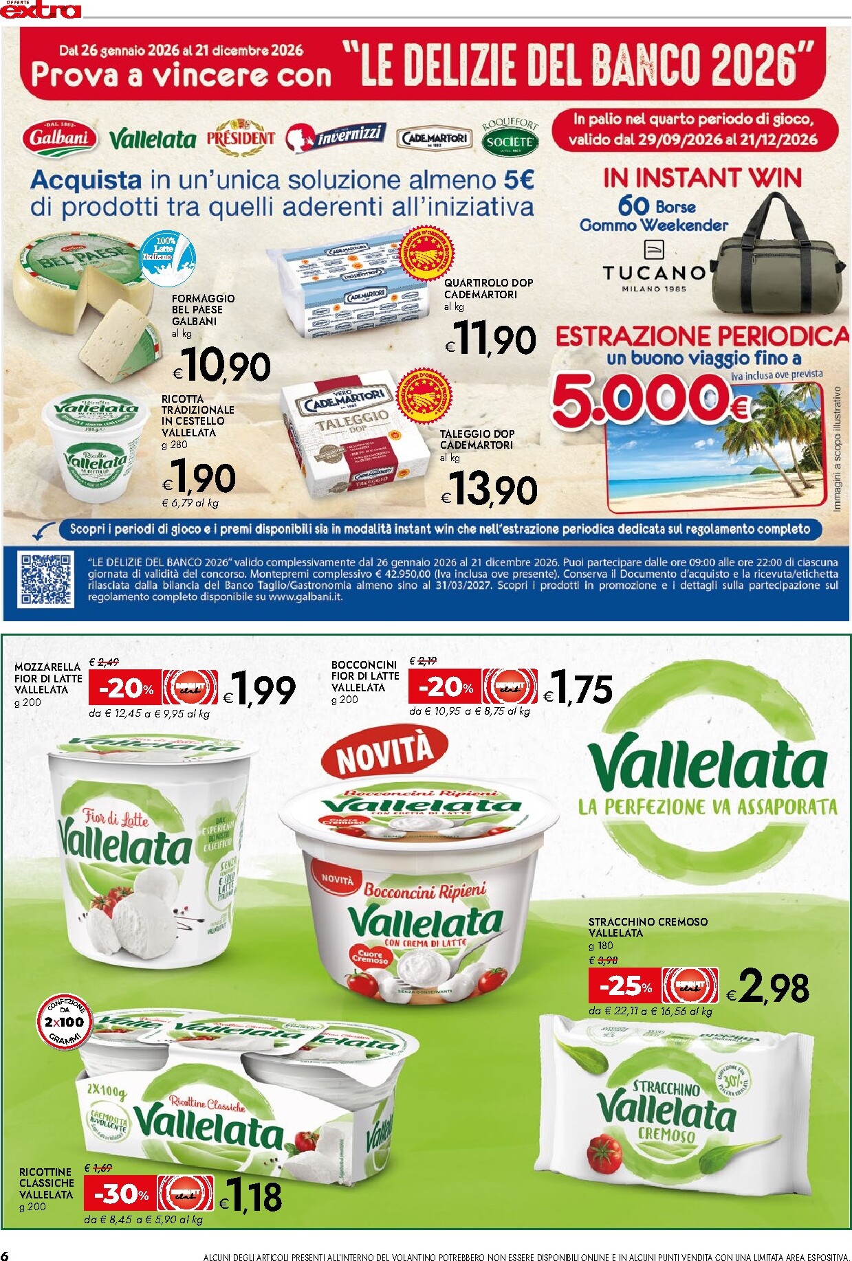 bennet - Volantino attuale di Bennet - Offerte Extra valido dal giovedì 22/10/2026 al mercoledì 04/11/2026 - page: 6