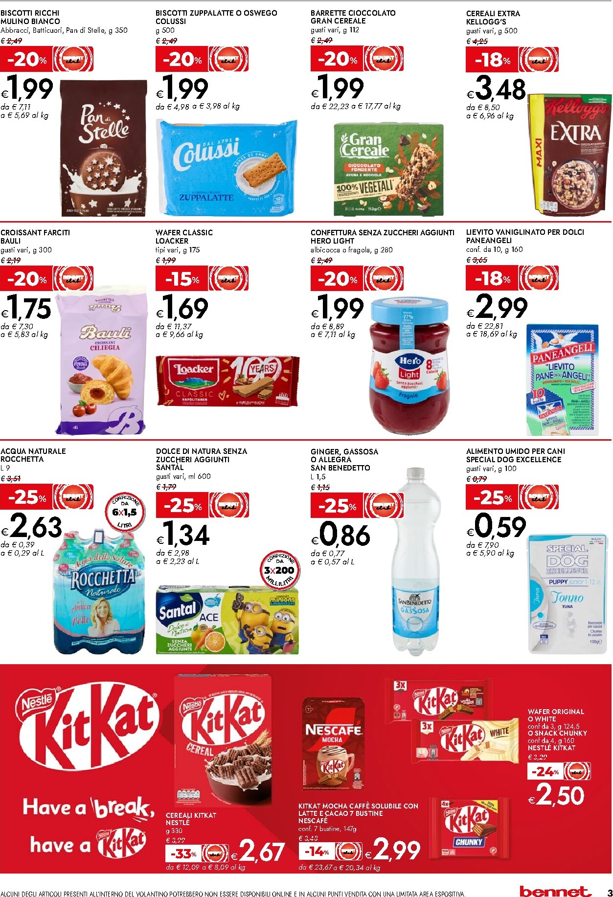 bennet - Volantino attuale di Bennet - Offerte Extra valido dal giovedì 22/10/2026 al mercoledì 04/11/2026 - page: 3