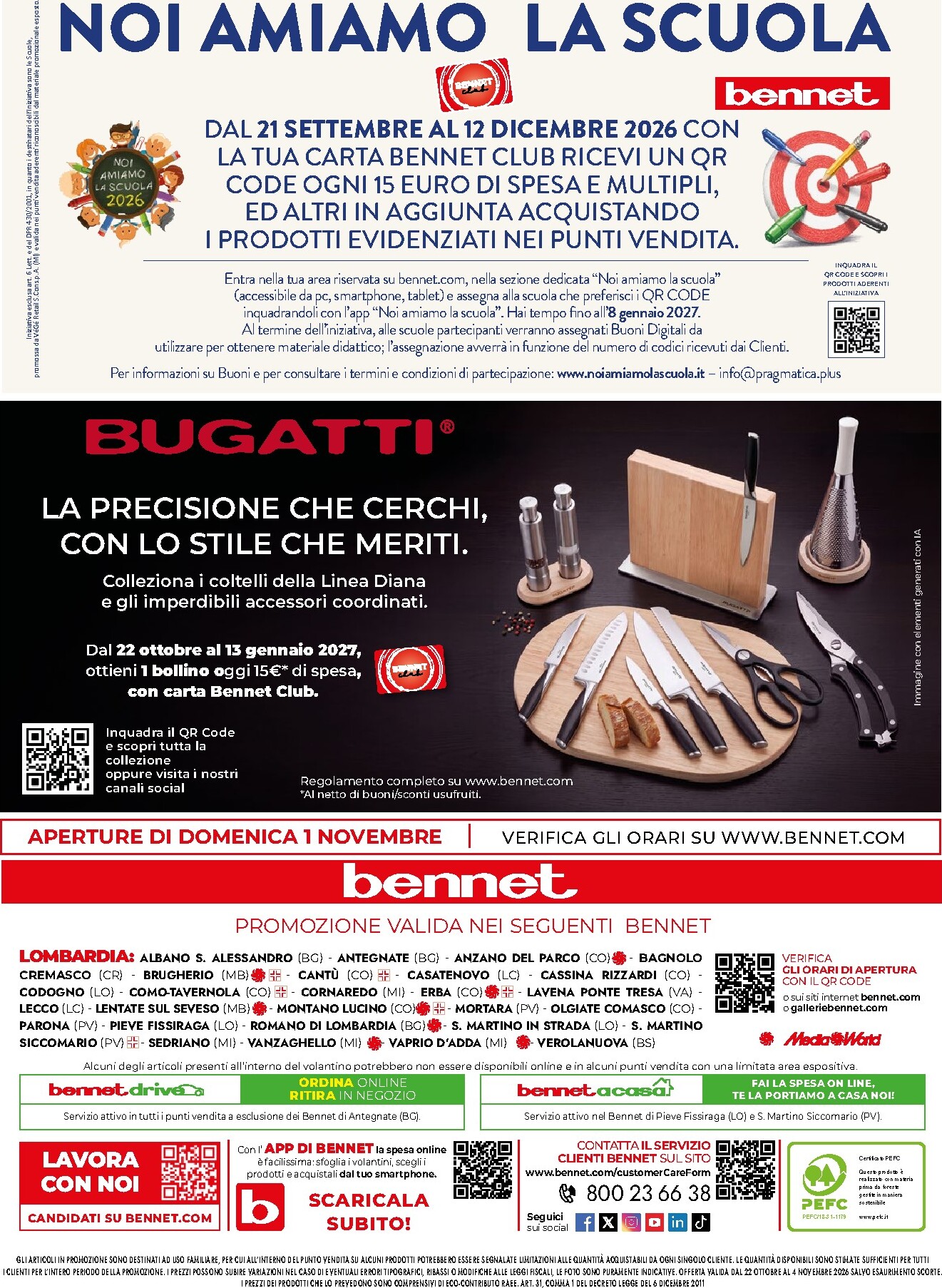 bennet - Volantino attuale di Bennet - Spaccaprezzi valido dal giovedì 22/10/2026 al mercoledì 04/11/2026 - page: 40