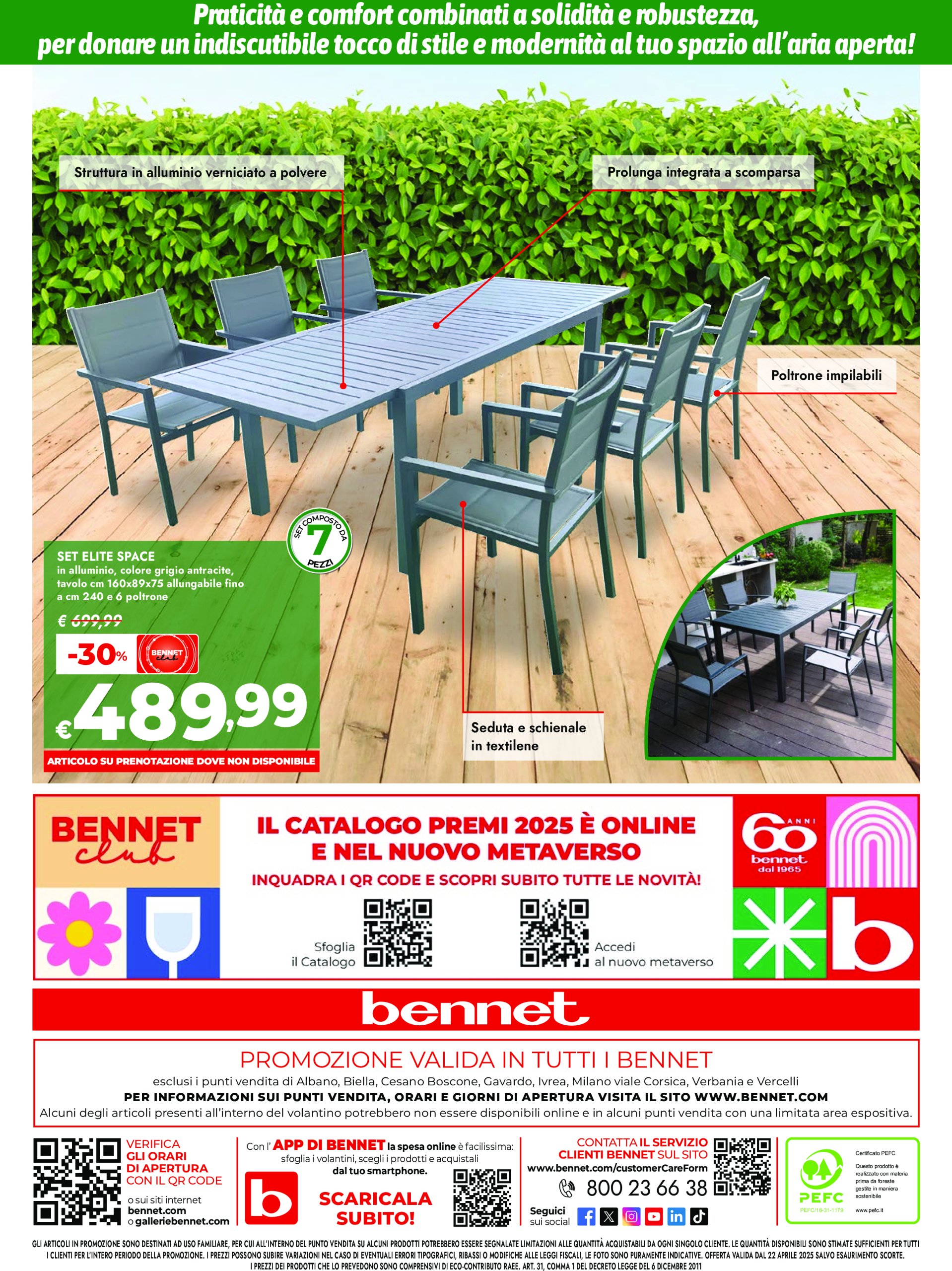 bennet - Volantino Bennet - Il bello di stare all'aperto valido dal 22/04 al 05/05 - page: 20