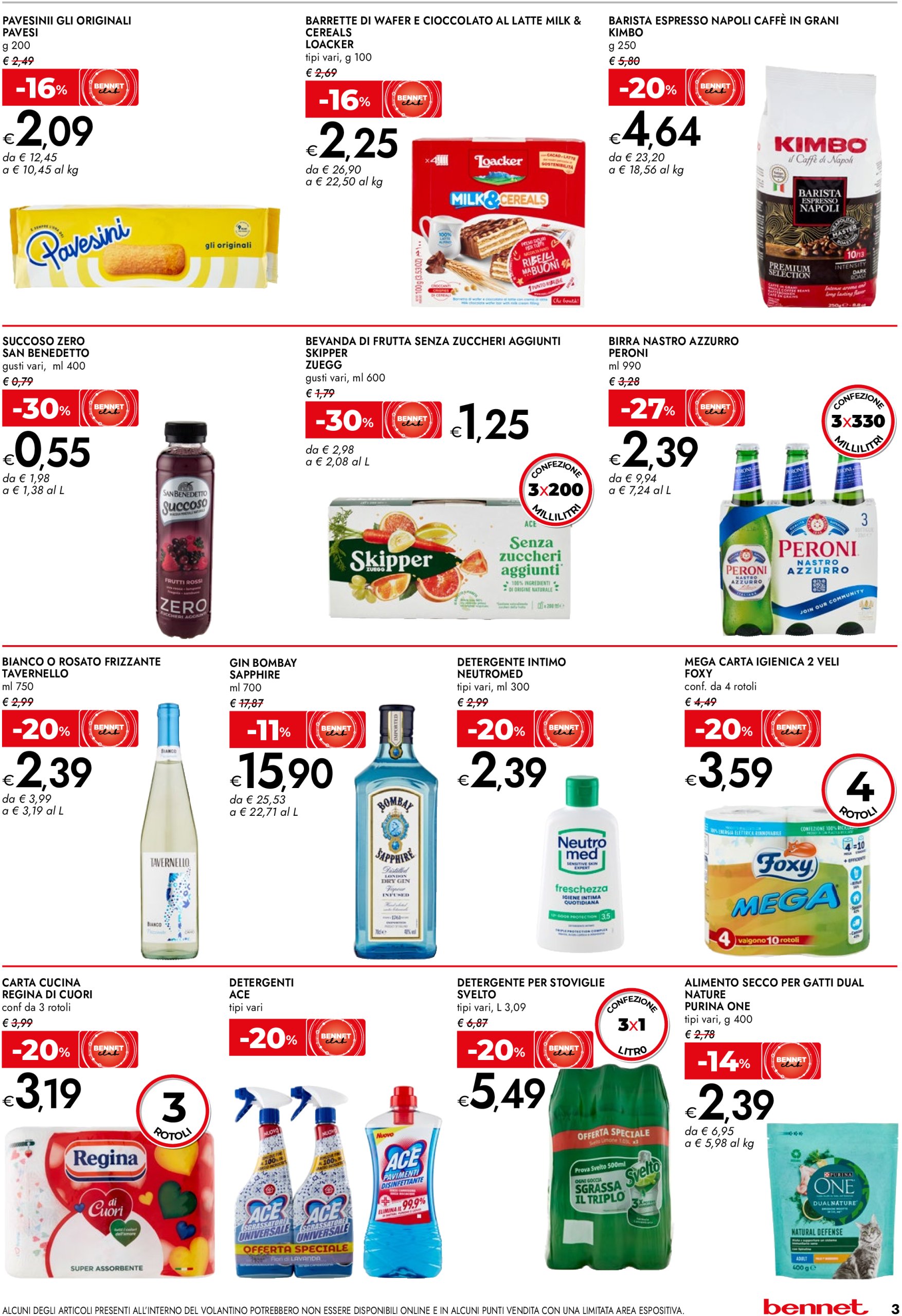 bennet - Volantino Bennet - Offerte Extra valido dal 22/04 al 30/04 - page: 3