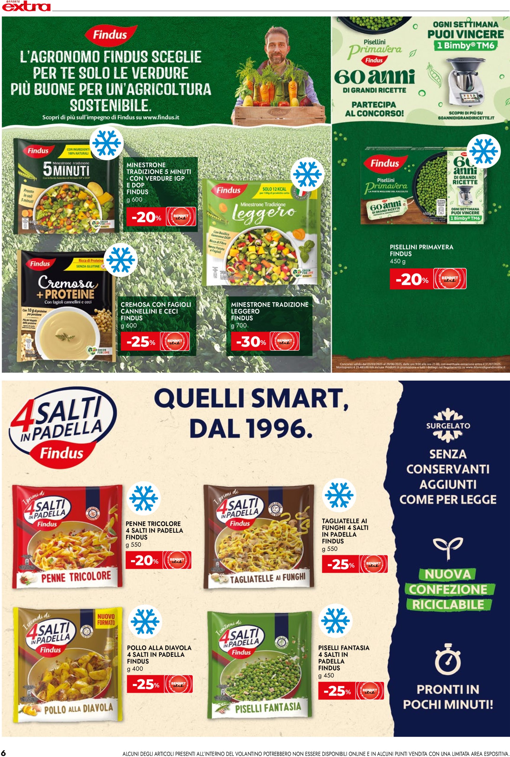 bennet - Volantino Bennet - Offerte Extra valido dal 22/04 al 30/04 - page: 6