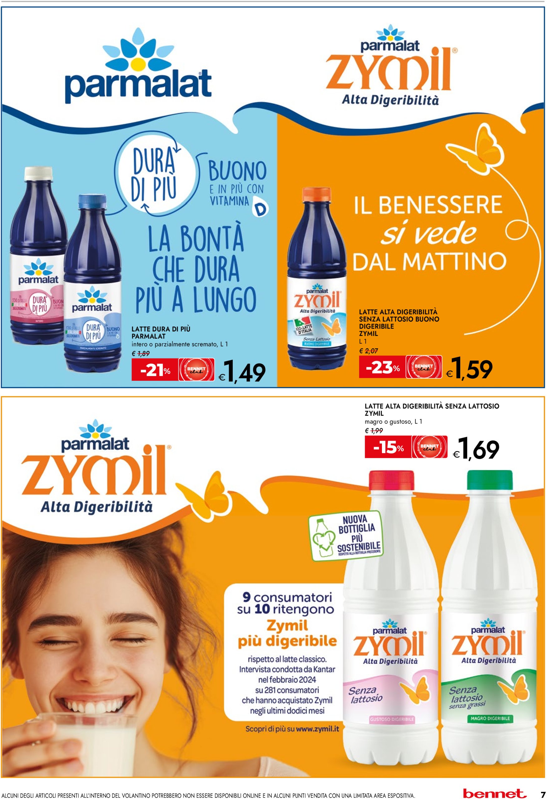 bennet - Volantino Bennet - Offerte Extra valido dal 22/04 al 30/04 - page: 7