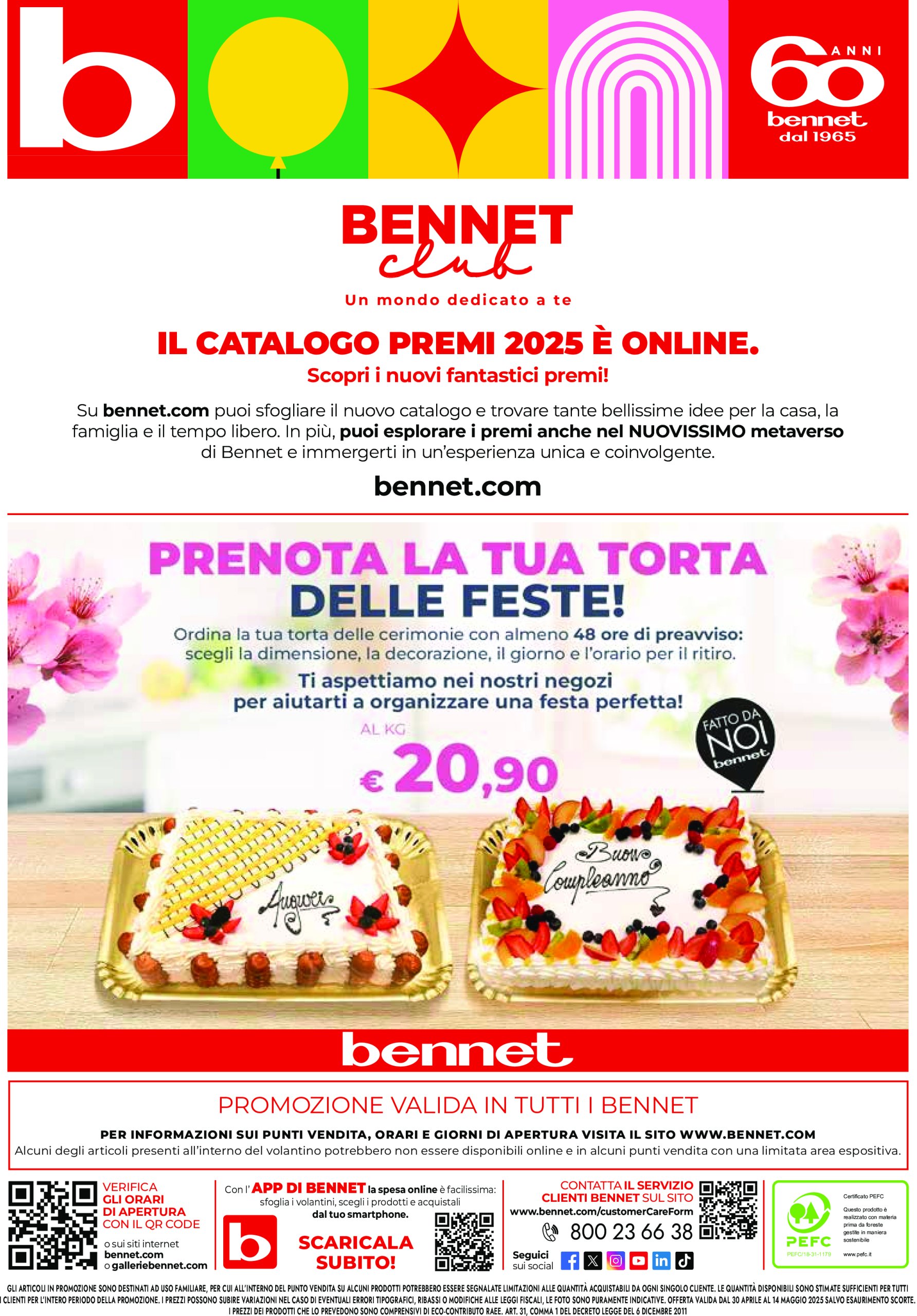 bennet - Volantino Bennet valido dal 30/04 al 14/05 - page: 28