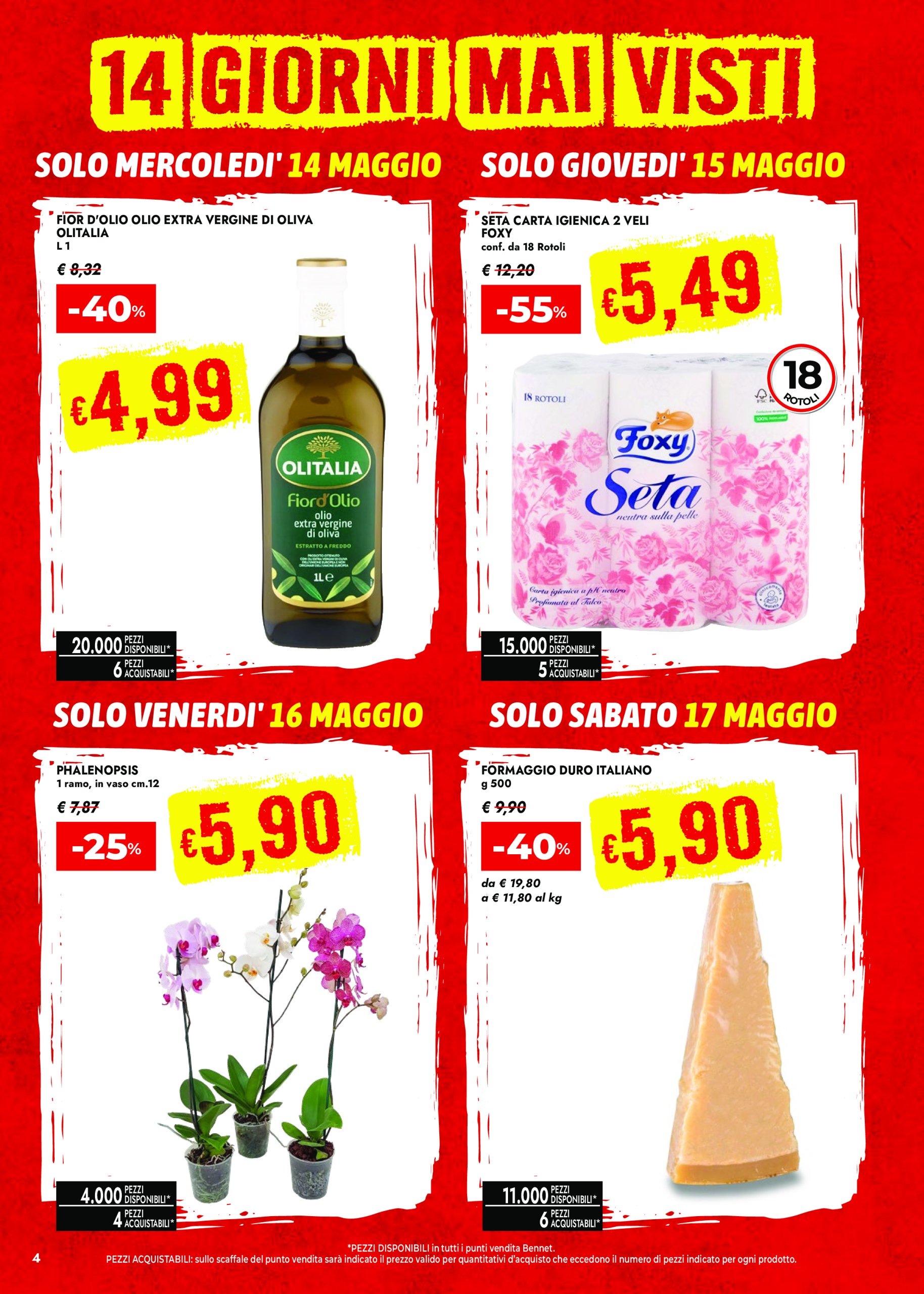 bennet - Volantino Bennet - Offerte Extra valido dal 08/05 al 21/05 - page: 4
