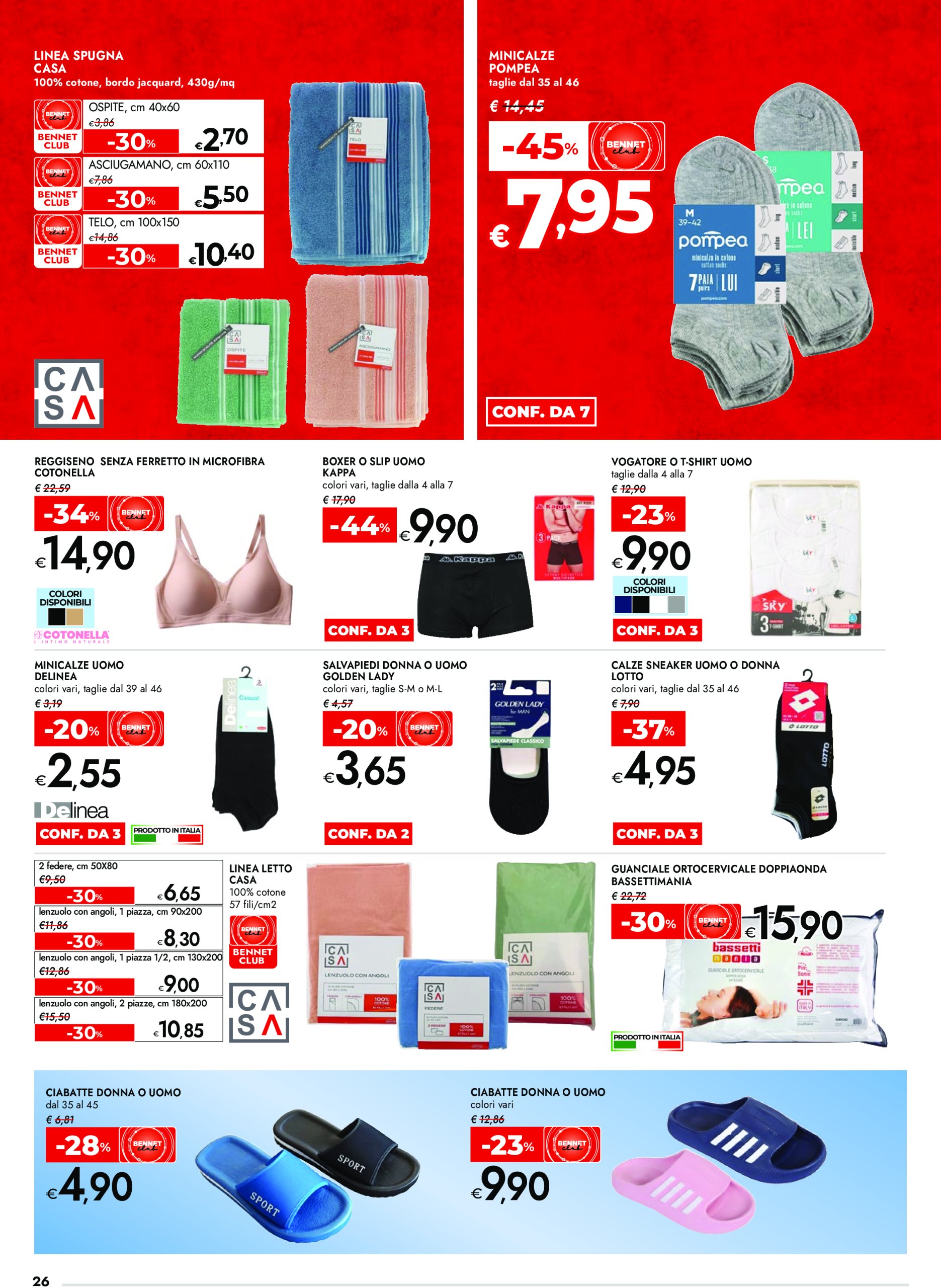 bennet - Volantino Bennet - Offerte Extra valido dal 08/05 al 21/05 - page: 26