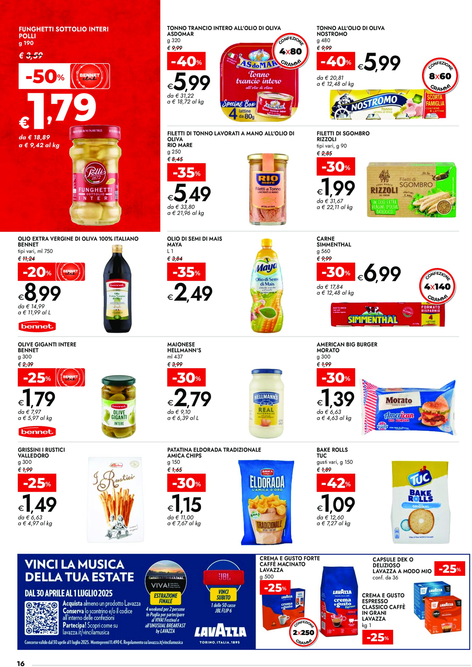 bennet - Volantino Bennet - Offerte Extra valido dal 08/05 al 21/05 - page: 16