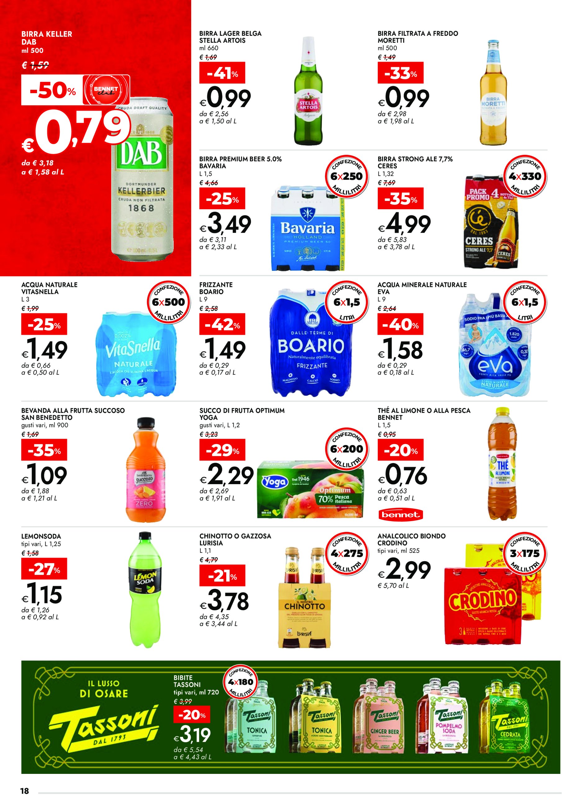 bennet - Volantino Bennet - Offerte Extra valido dal 08/05 al 21/05 - page: 18