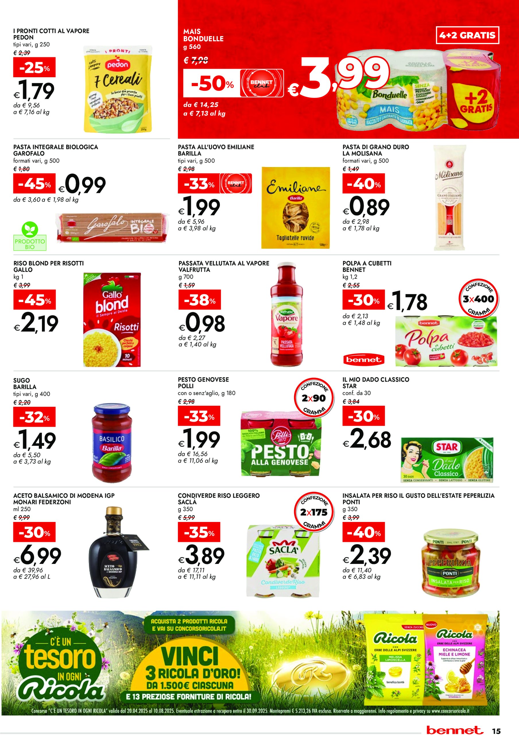 bennet - Volantino Bennet - Offerte Extra valido dal 08/05 al 21/05 - page: 15