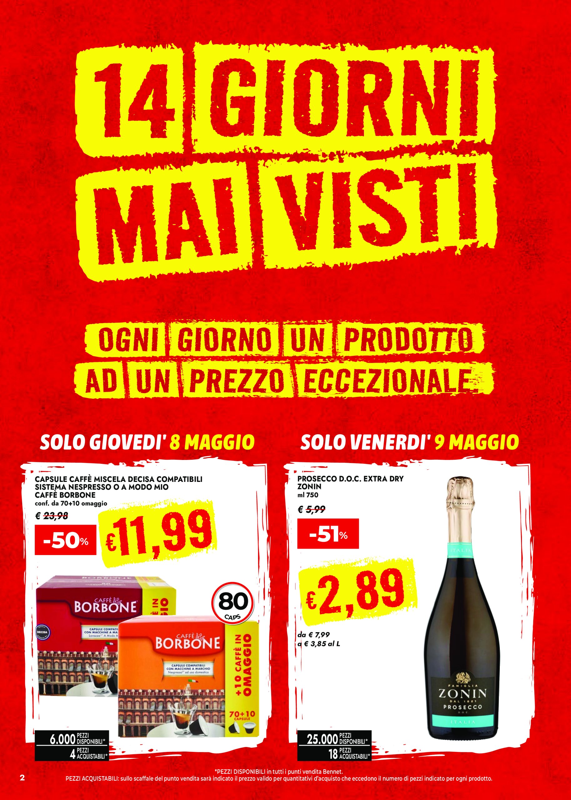 bennet - Volantino Bennet - Offerte Extra valido dal 08/05 al 21/05 - page: 2