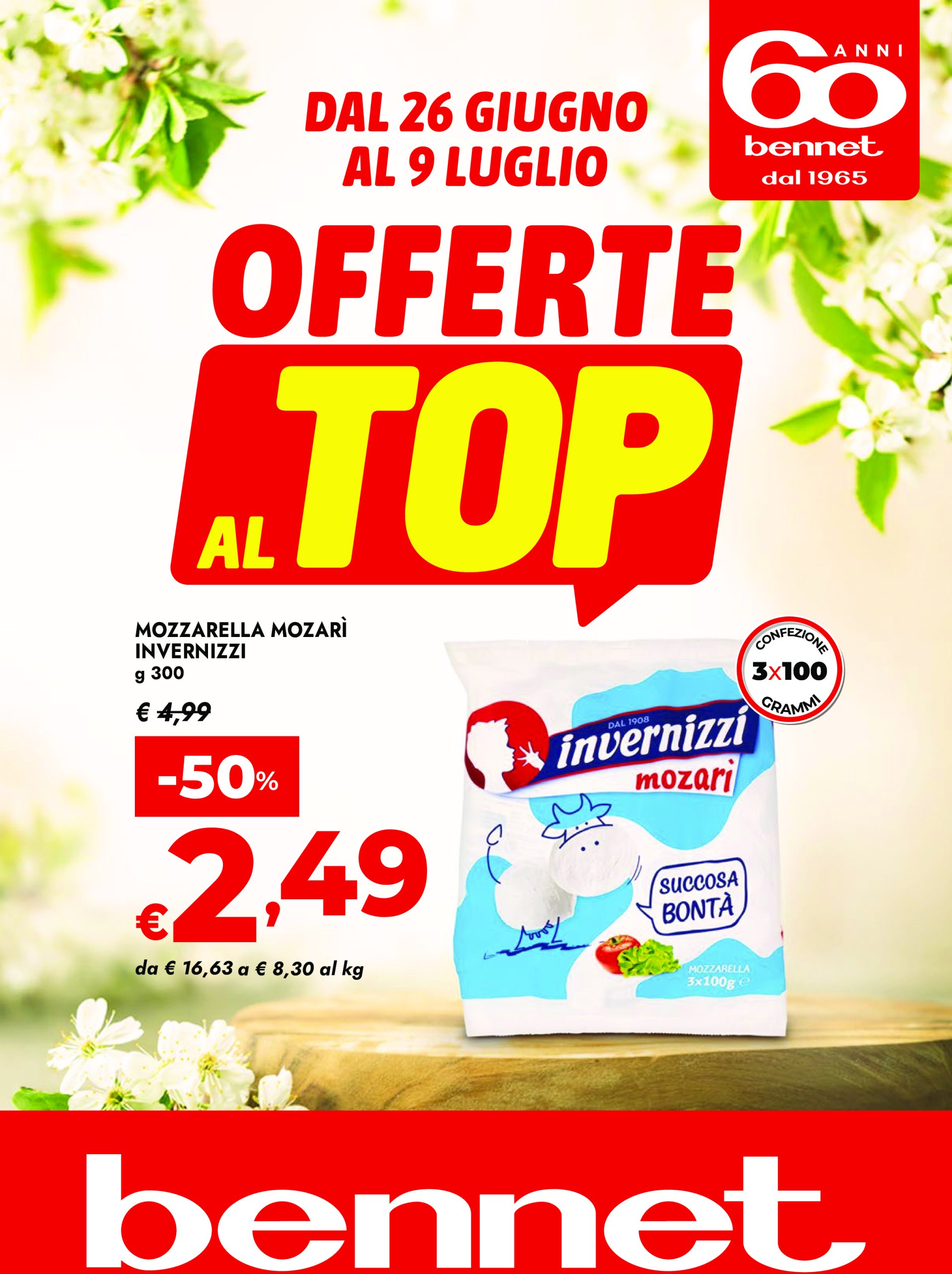 bennet - Volantino Bennet - Offerte al top valido dal 26/06 al 09/07
