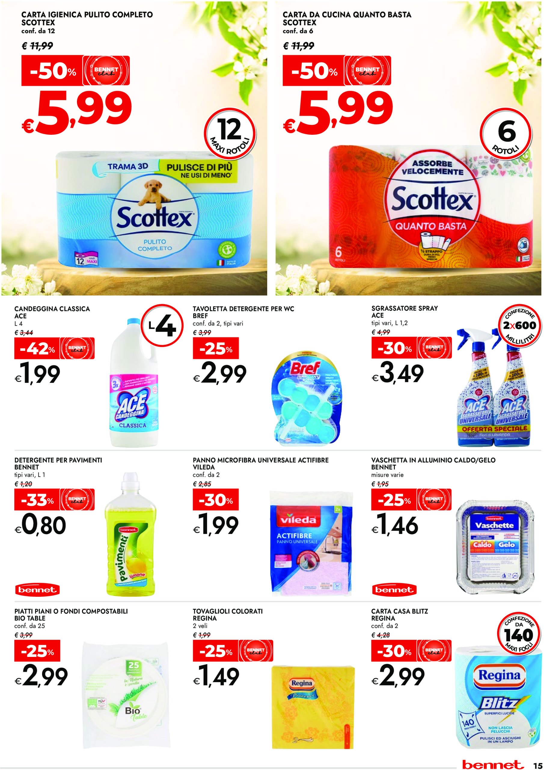 bennet - Volantino Bennet - Offerte al top valido dal 26/06 al 09/07 - page: 15