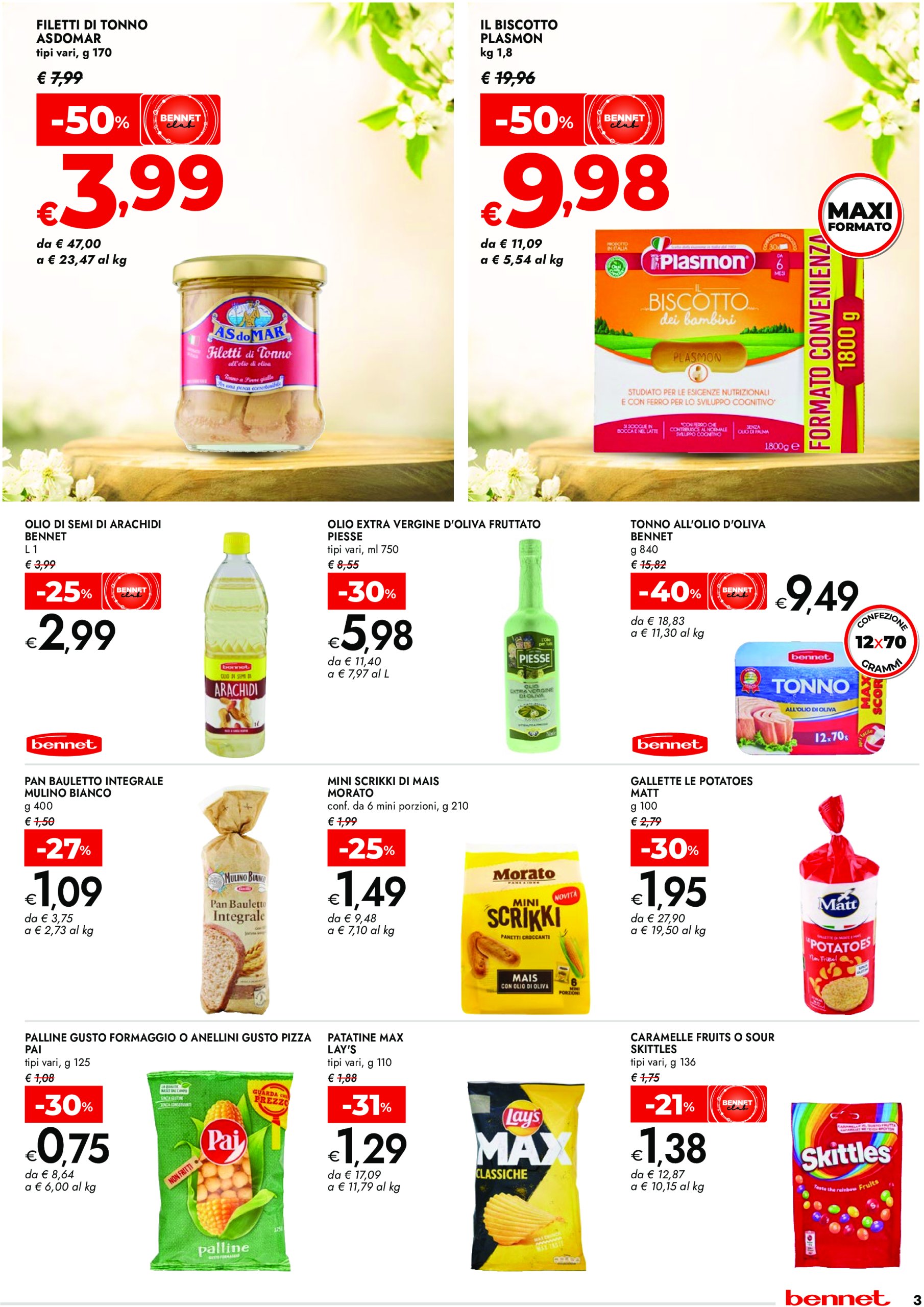 bennet - Volantino Bennet - Offerte al top valido dal 26/06 al 09/07 - page: 3