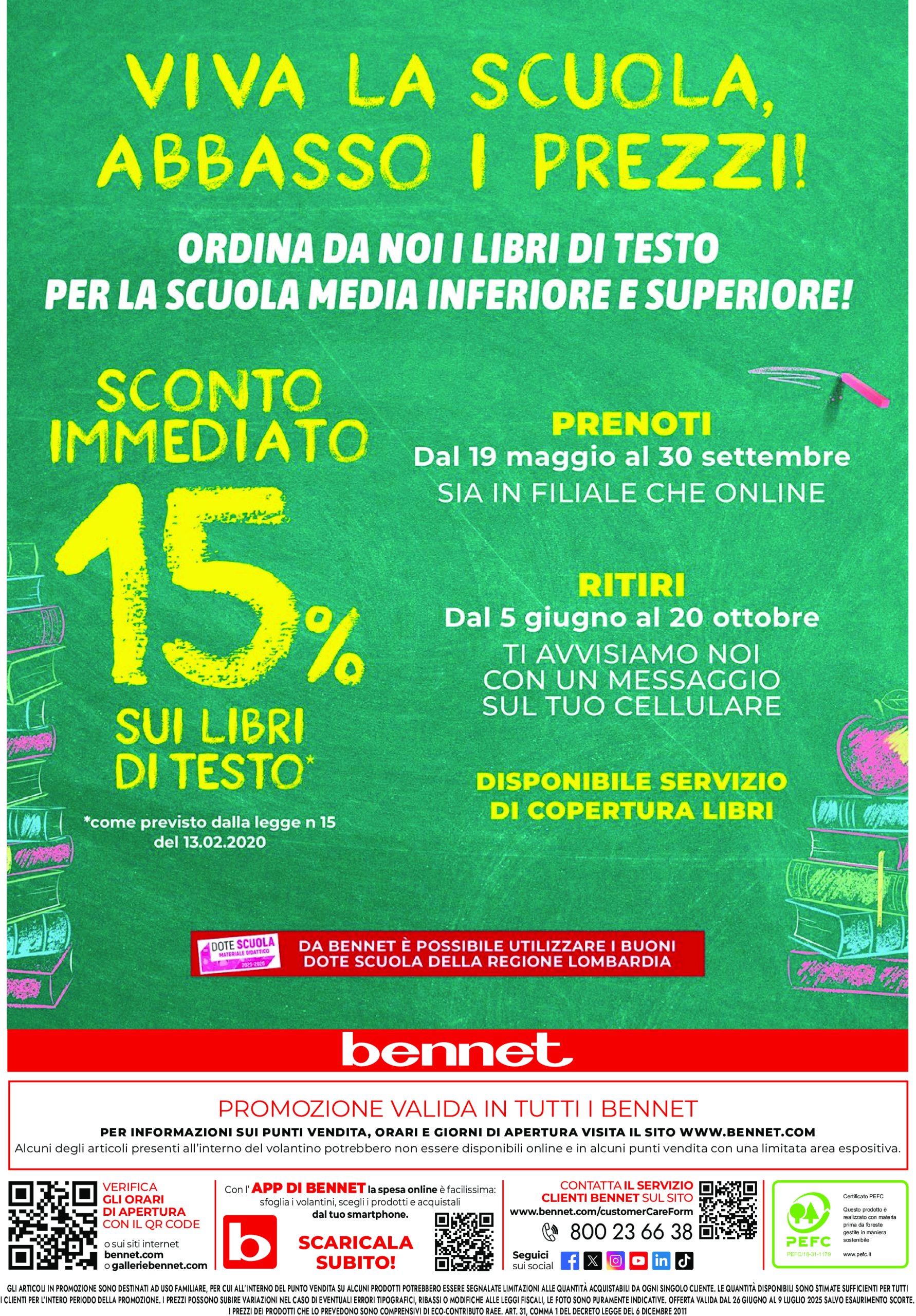bennet - Volantino Bennet - Offerte al top valido dal 26/06 al 09/07 - page: 24