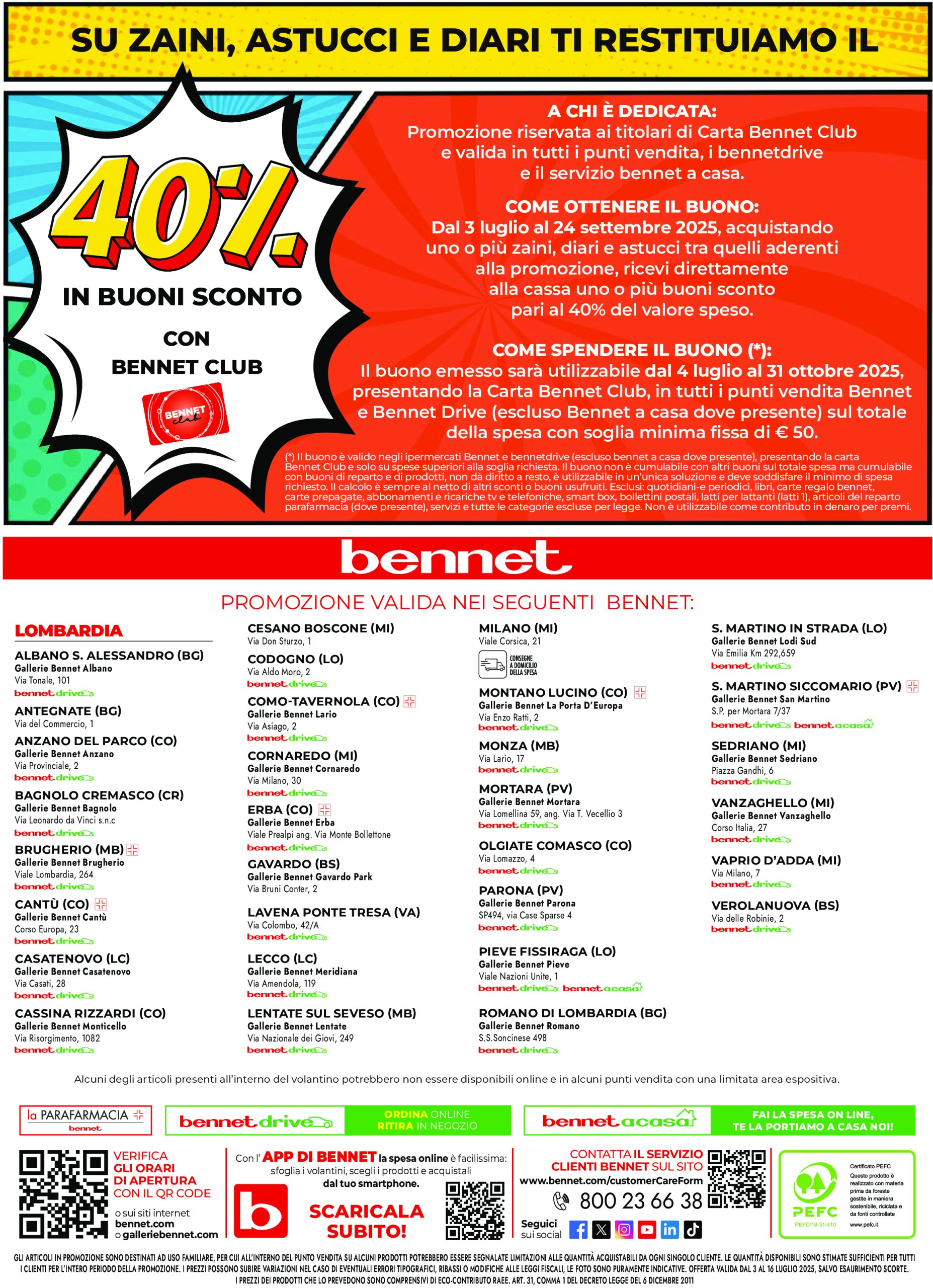 bennet - Volantino Bennet - XXL valido dal 03/07 al 16/07 - page: 35