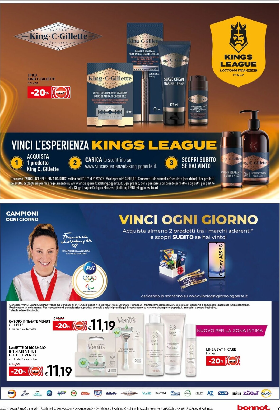 bennet - Volantino Bennet - Offerte Extra valido dal 22/09 al 01/10 - page: 7