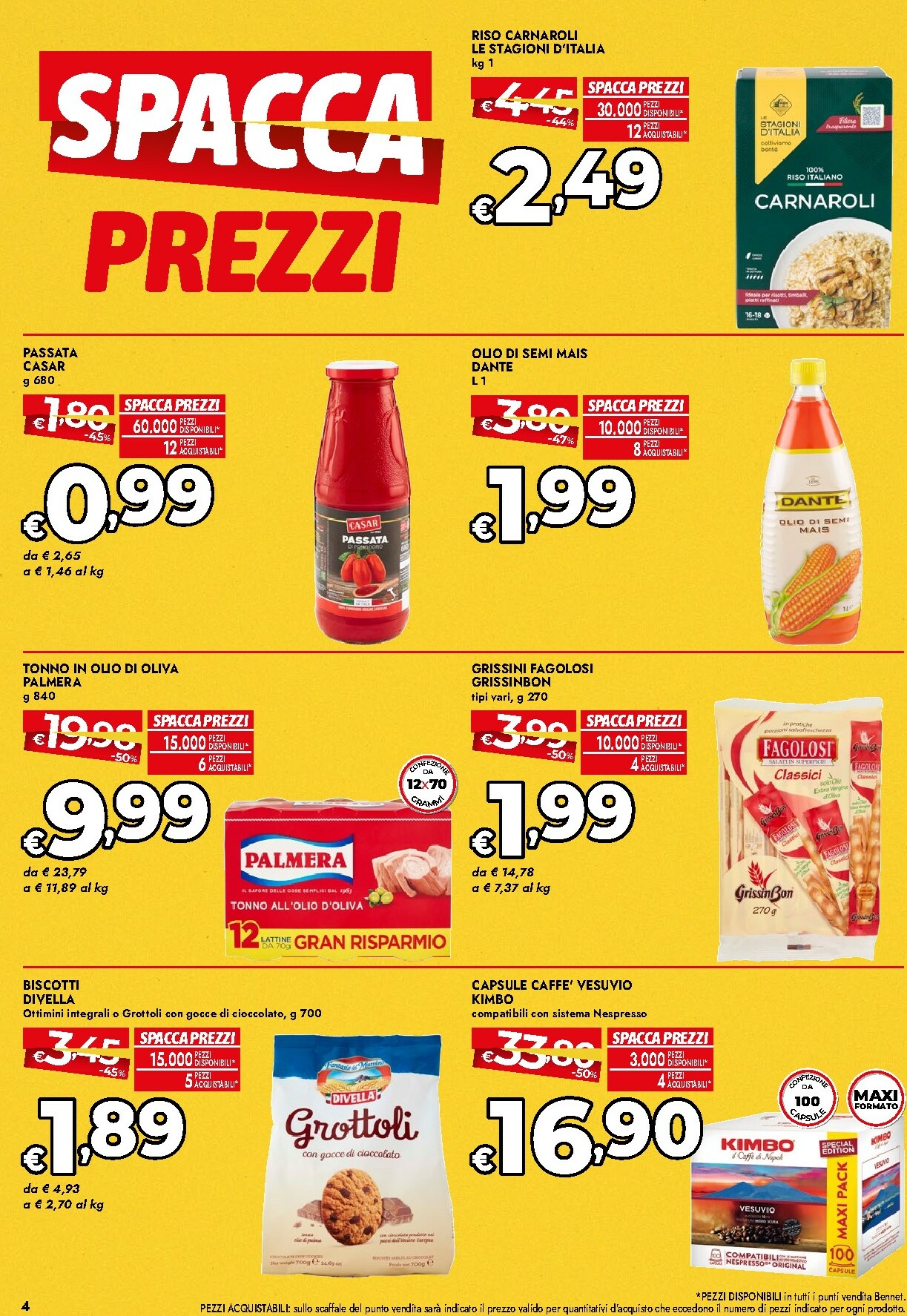 bennet - Volantino Bennet valido dal 23/10 al 05/11 - page: 4