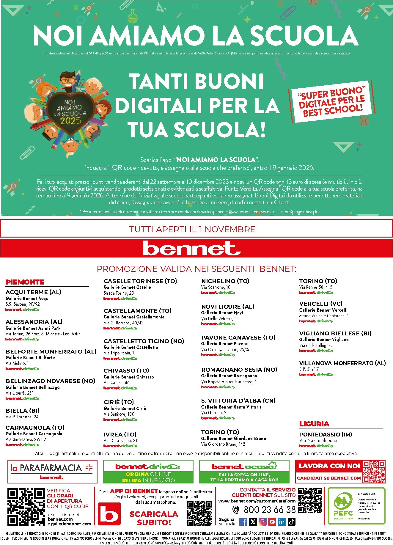 bennet - Volantino Bennet valido dal 23/10 al 05/11 - page: 40