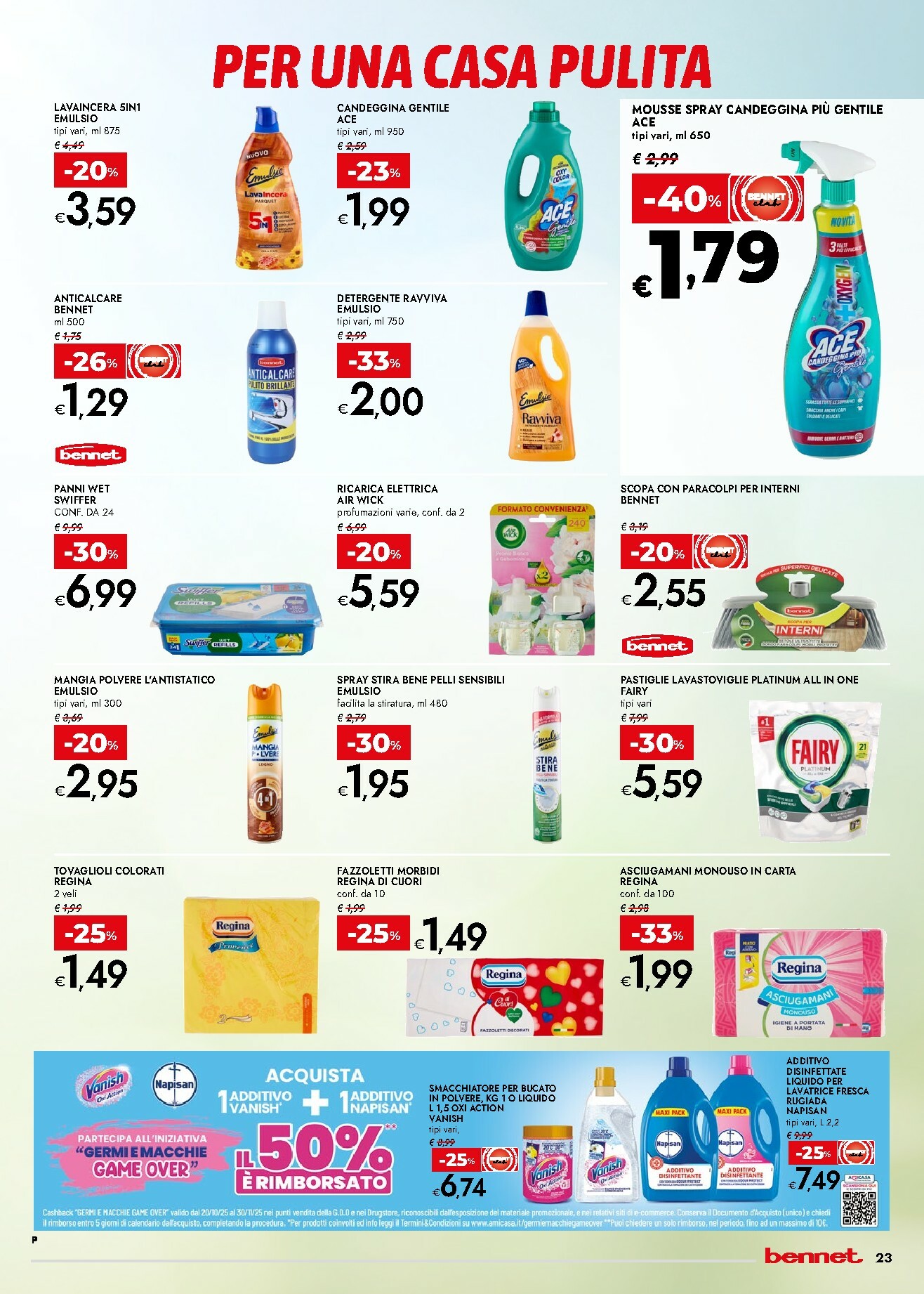 bennet - Volantino Bennet valido dal 23/10 al 05/11 - page: 23