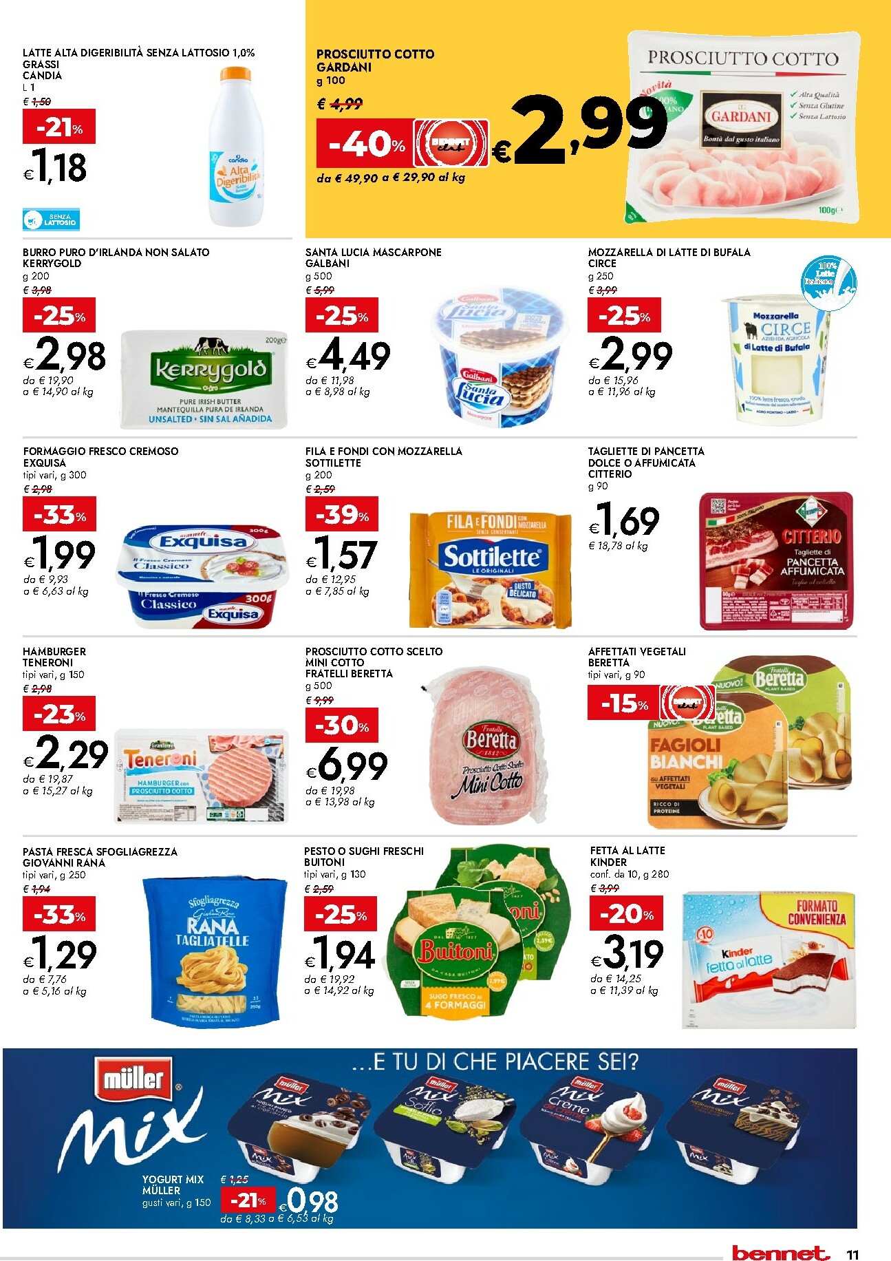 bennet - Volantino Bennet valido dal 23/10 al 05/11 - page: 11
