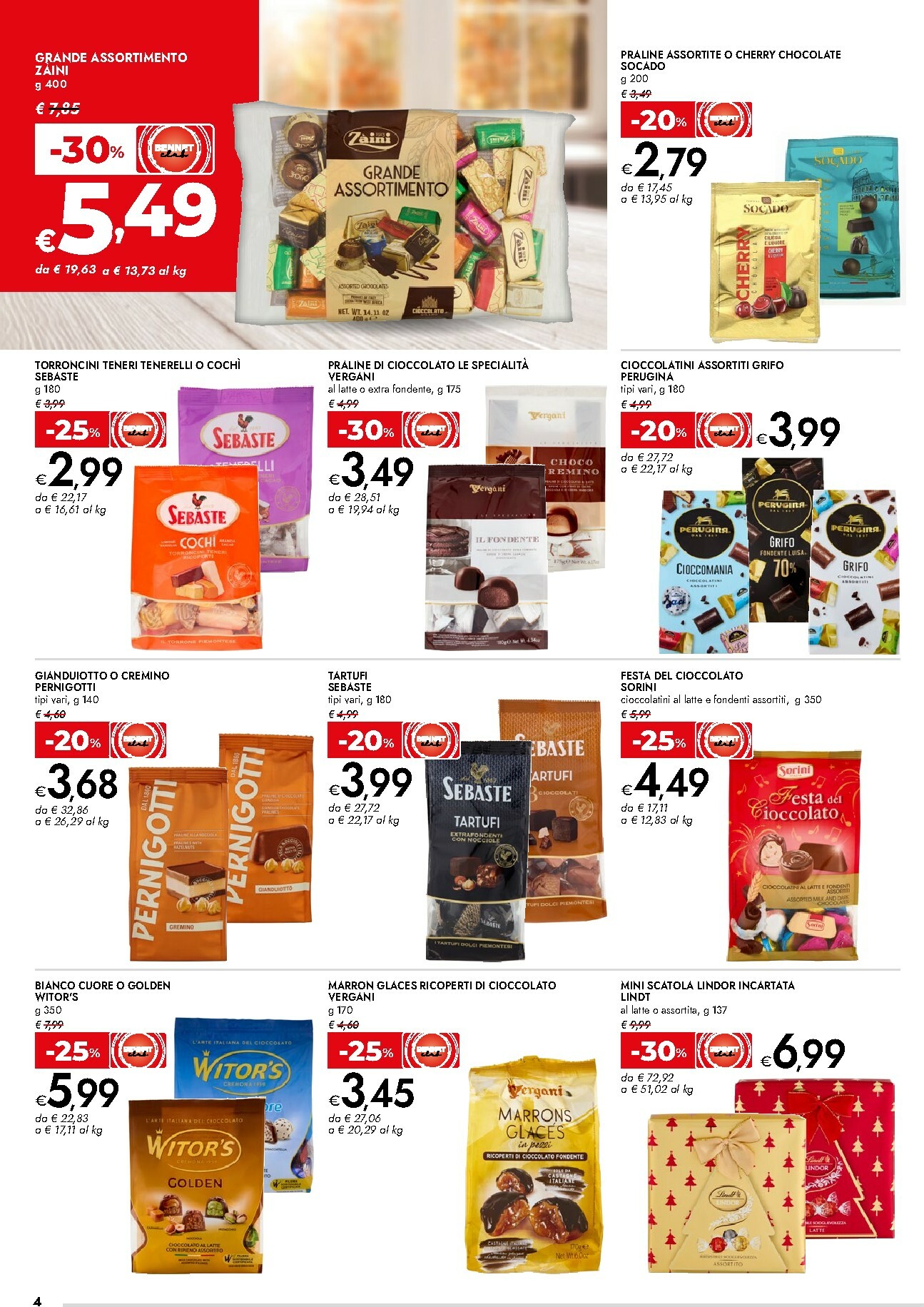 bennet - Volantino Bennet valido dal 30/10 al 12/11 - page: 4