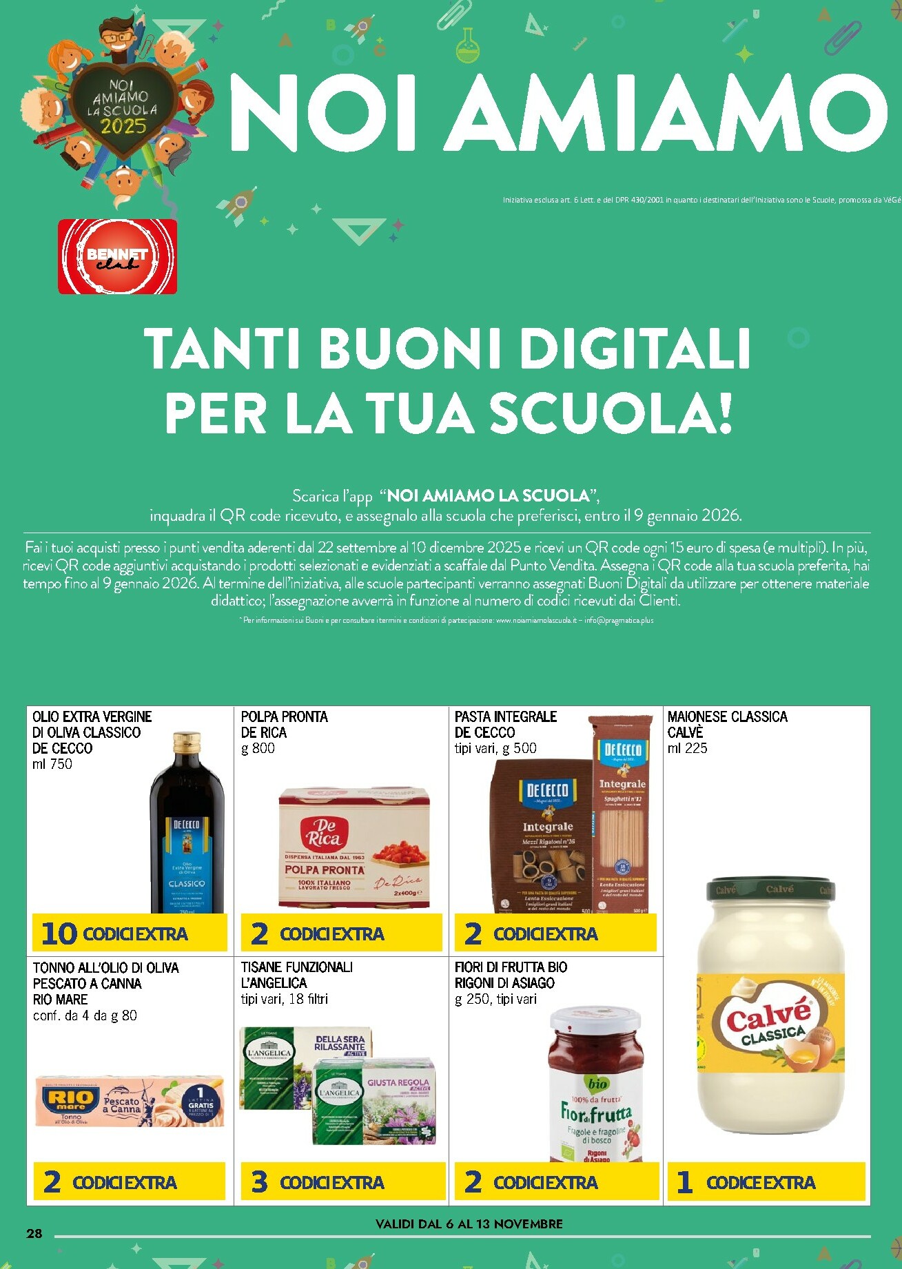 bennet - Volantino Bennet valido dal 06/11 al 19/11 - page: 28