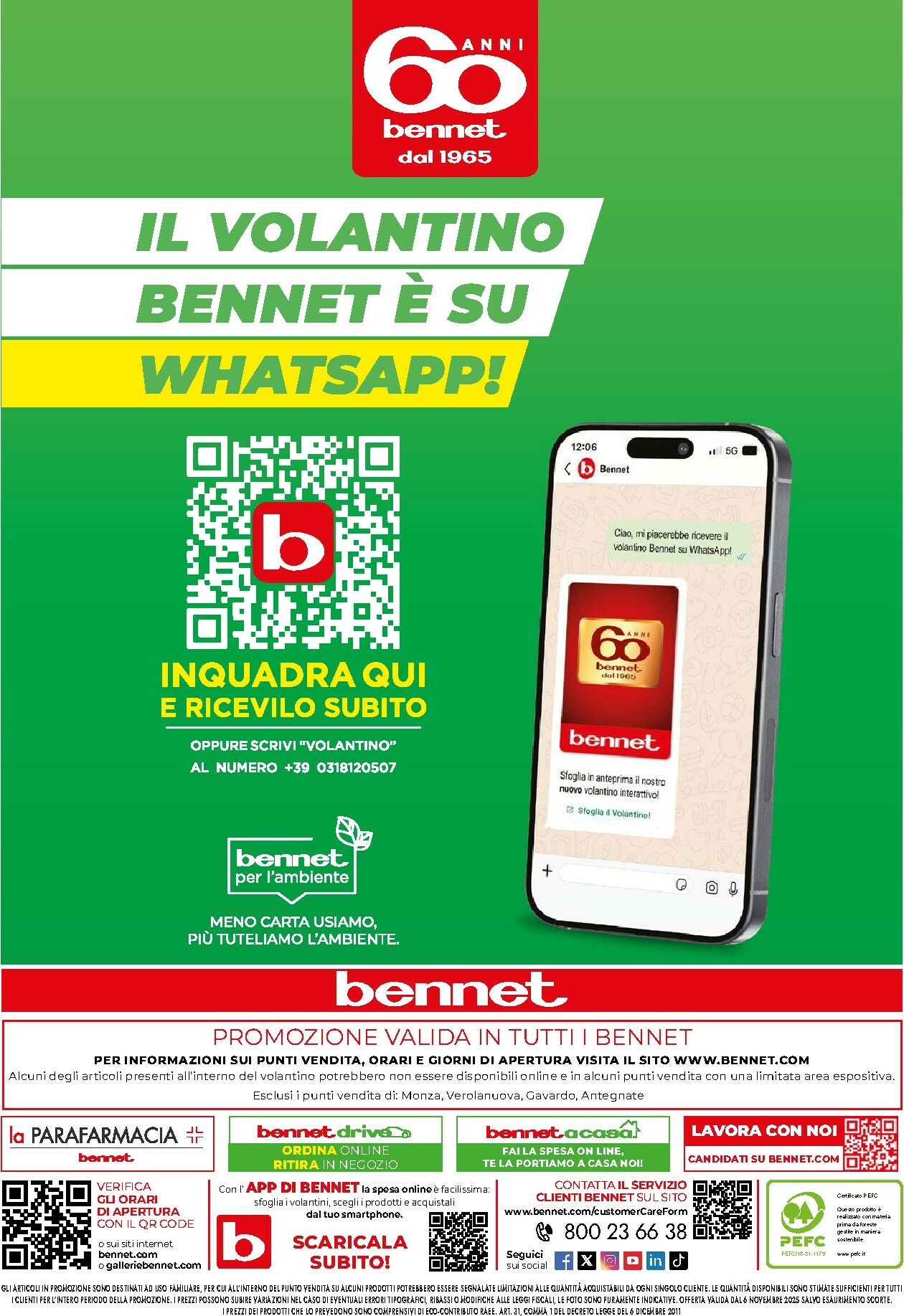 bennet - Volantino Bennet - Natale valido dal 06/11 al 24/12 - page: 39