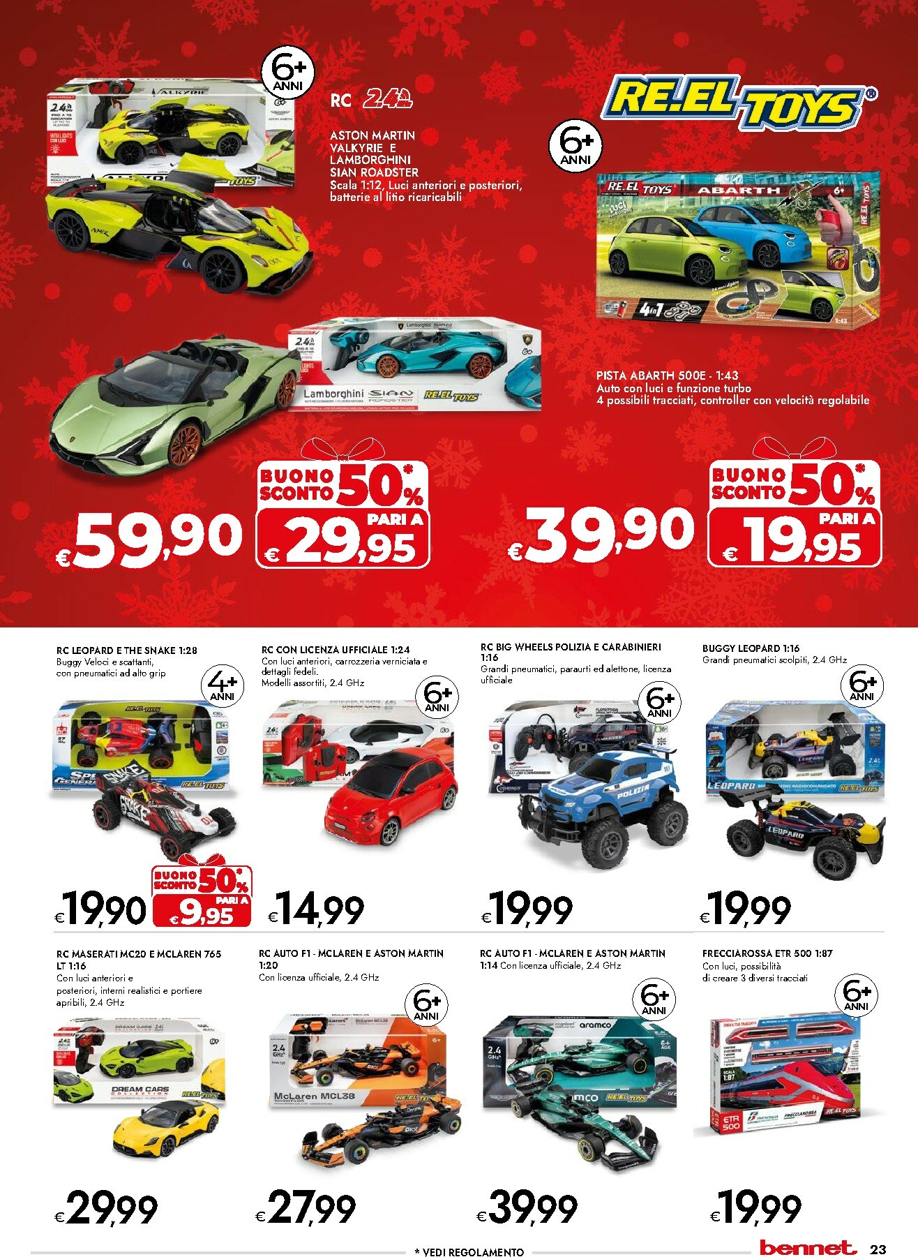 bennet - Volantino Bennet - Natale valido dal 06/11 al 24/12 - page: 23