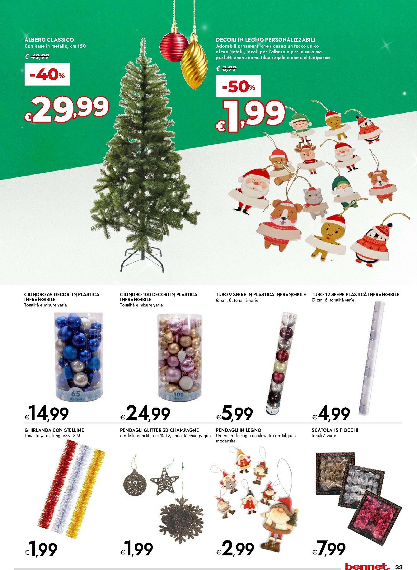 bennet - Volantino Bennet - Natale valido dal 06/11 al 24/12 - page: 33