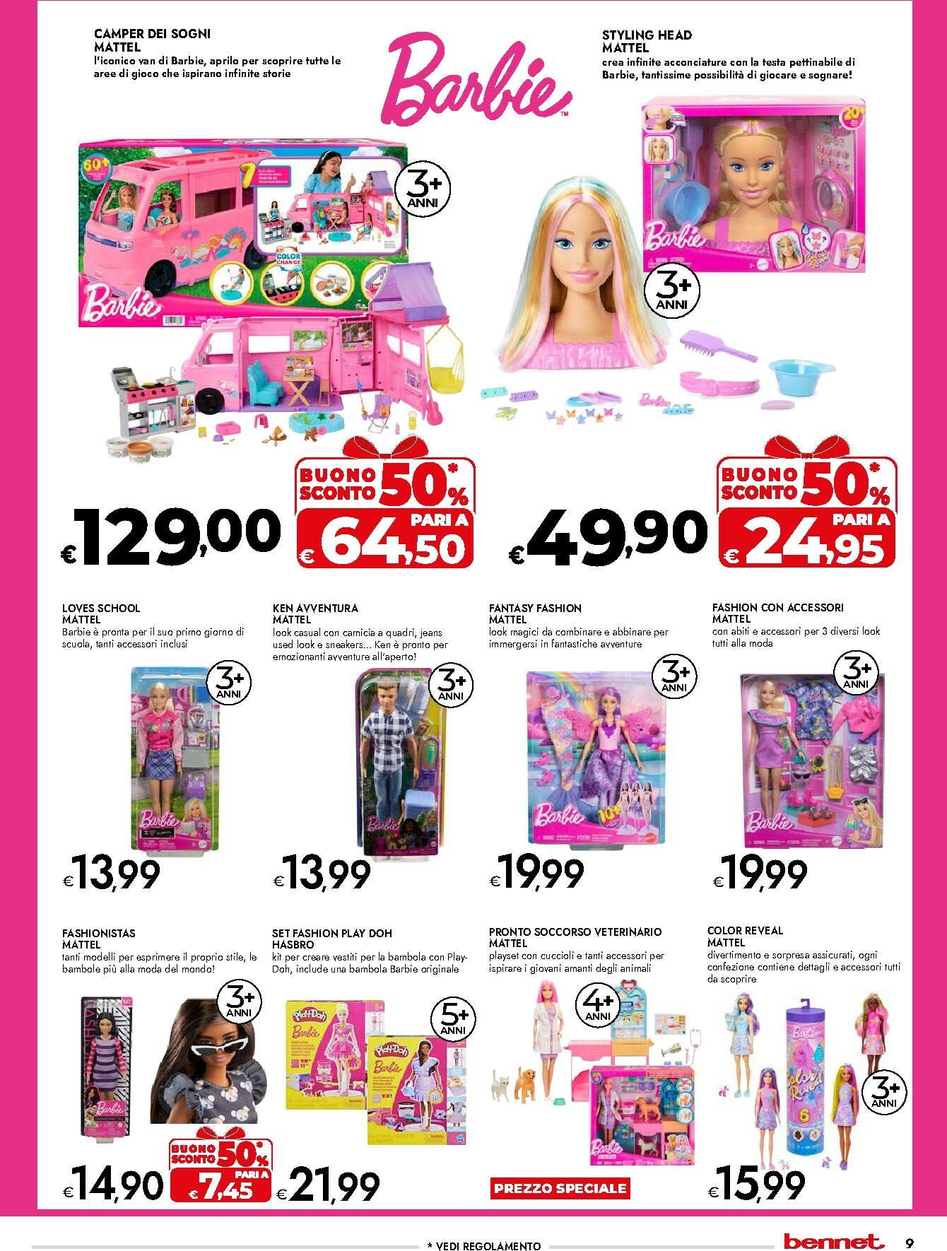 bennet - Volantino Bennet - Natale valido dal 06/11 al 24/12 - page: 9