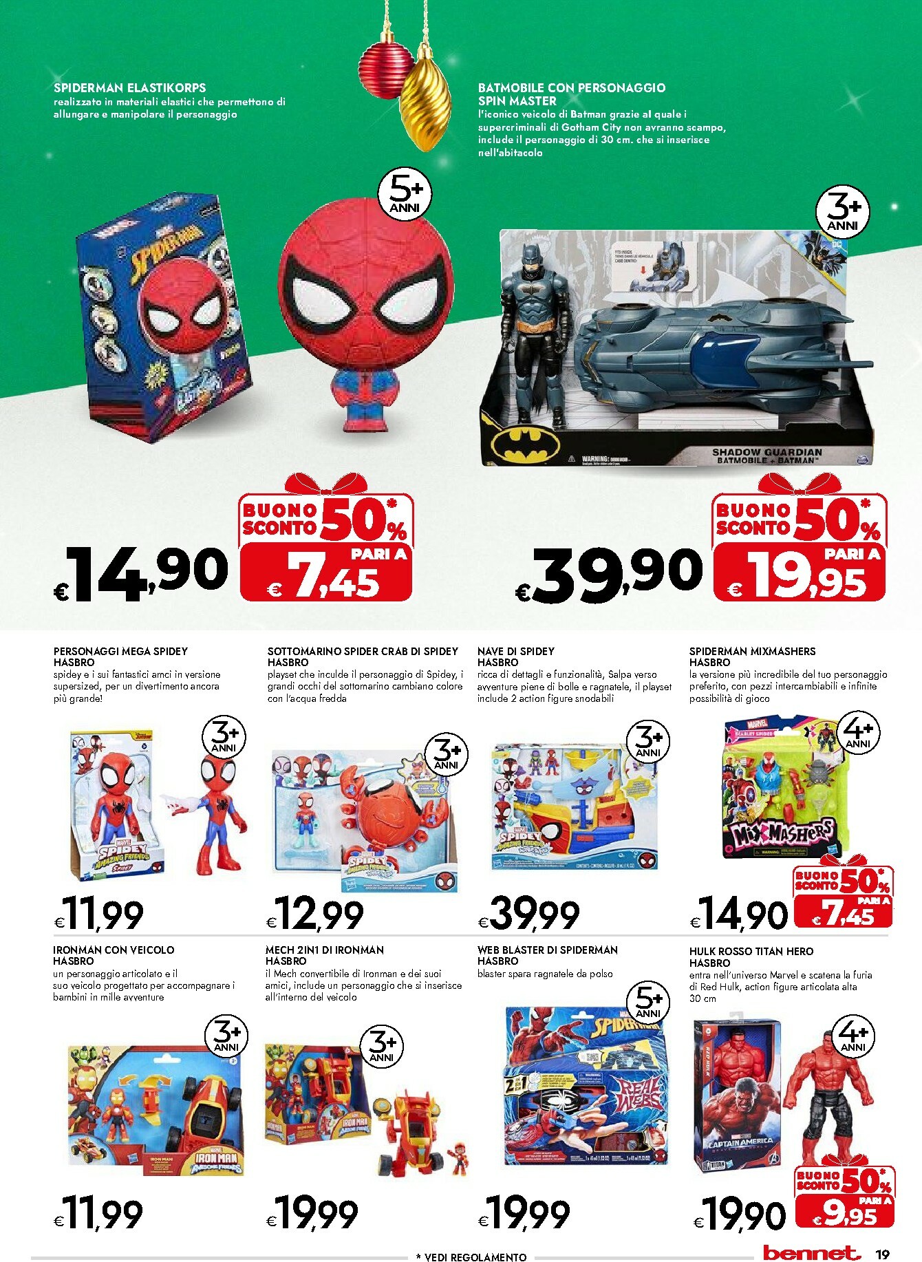 bennet - Volantino Bennet - Natale valido dal 06/11 al 24/12 - page: 19
