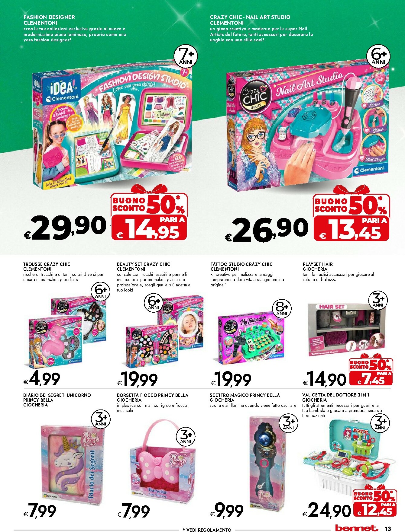 bennet - Volantino Bennet - Natale valido dal 06/11 al 24/12 - page: 13