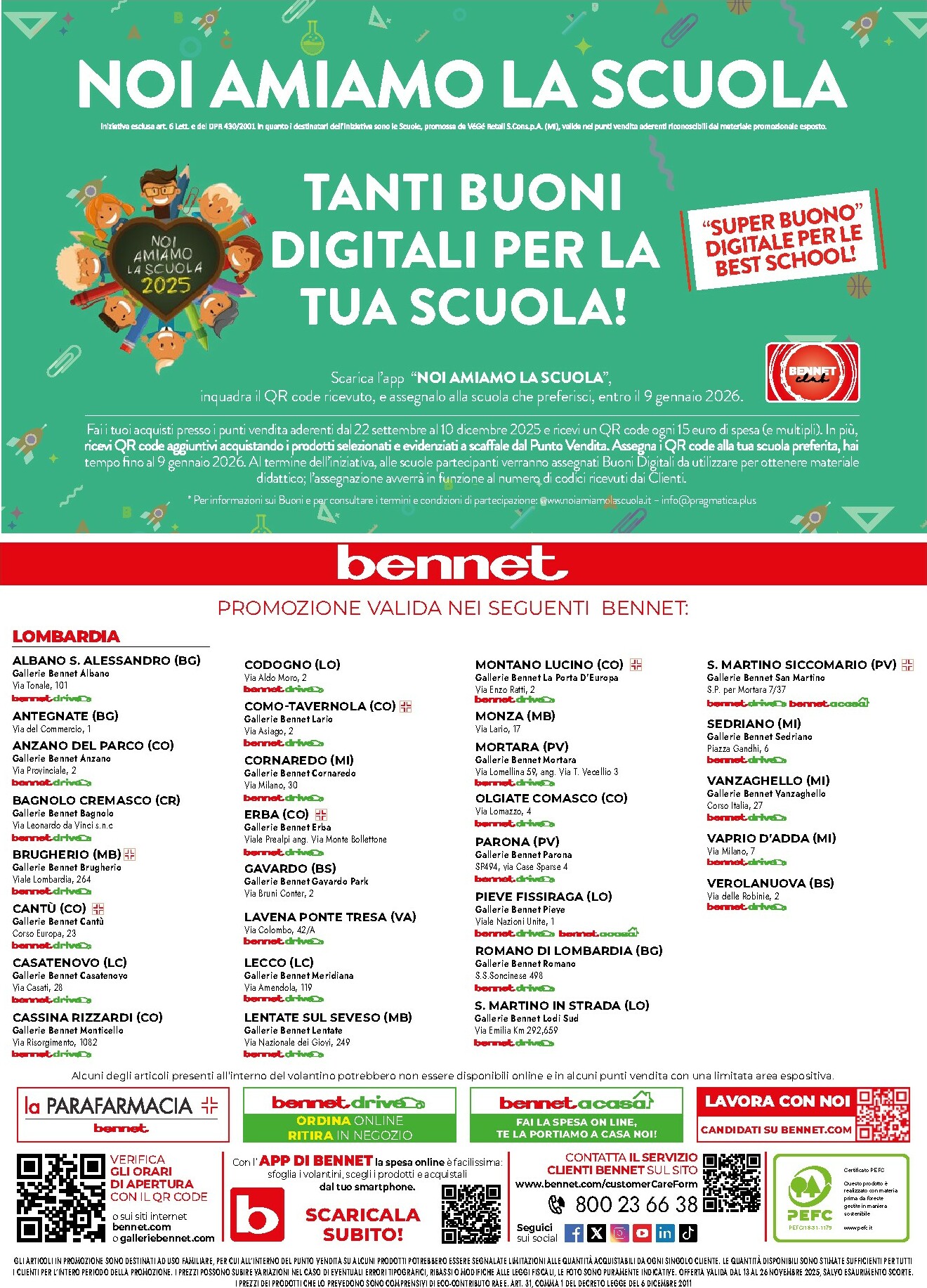 bennet - Volantino Bennet - Black Days valido dal 13/11 al 26/11 - page: 32