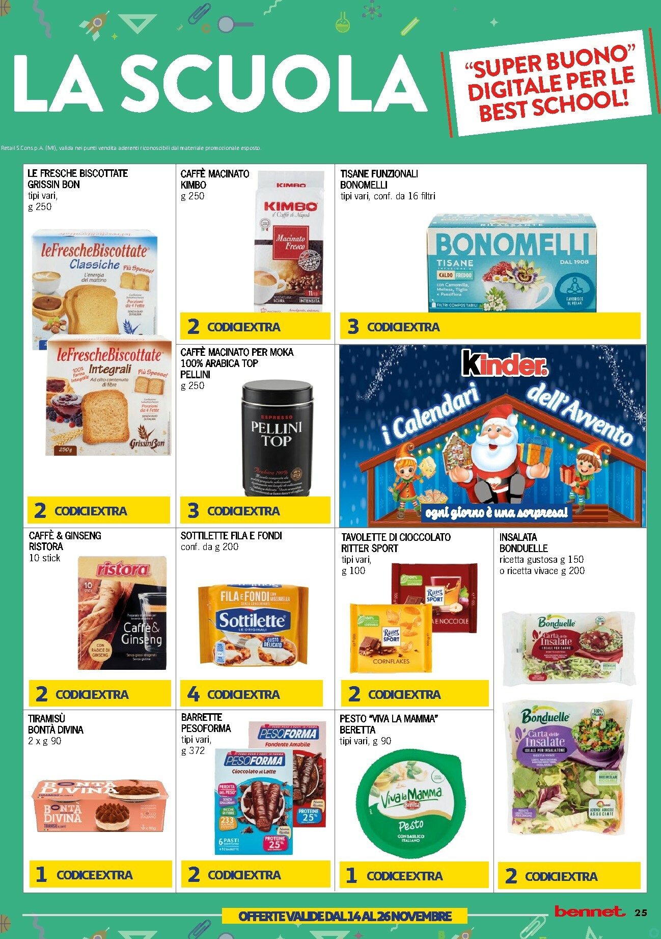 bennet - Volantino Bennet - Black Days valido dal 13/11 al 26/11 - page: 25