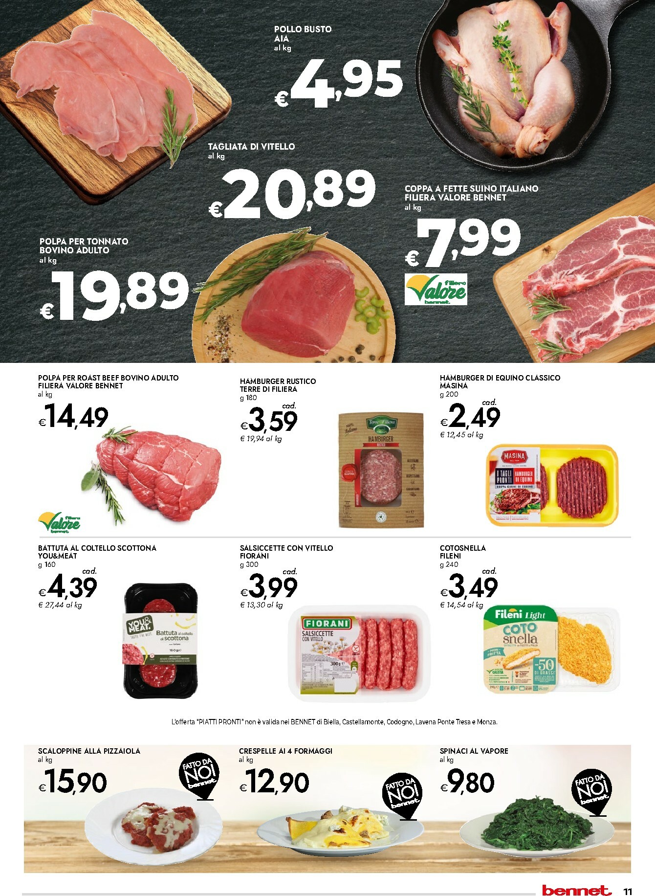 bennet - Volantino Bennet - Black Days valido dal 13/11 al 26/11 - page: 11