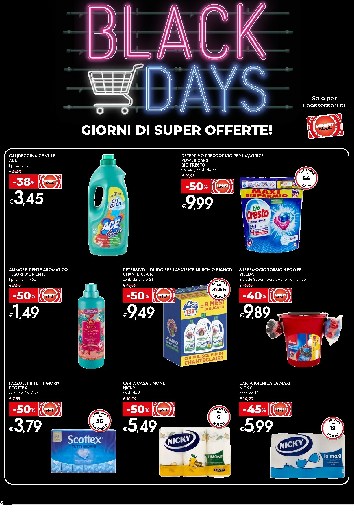 bennet - Volantino Bennet - Black Days valido dal 13/11 al 26/11 - page: 6